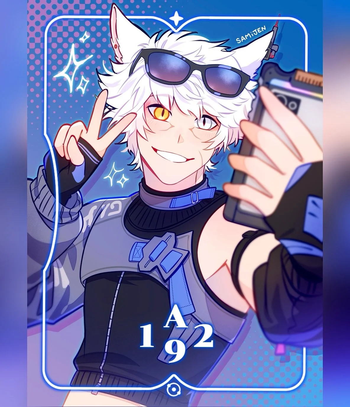 new wol card for an upcoming event 🩵

#ffxiv