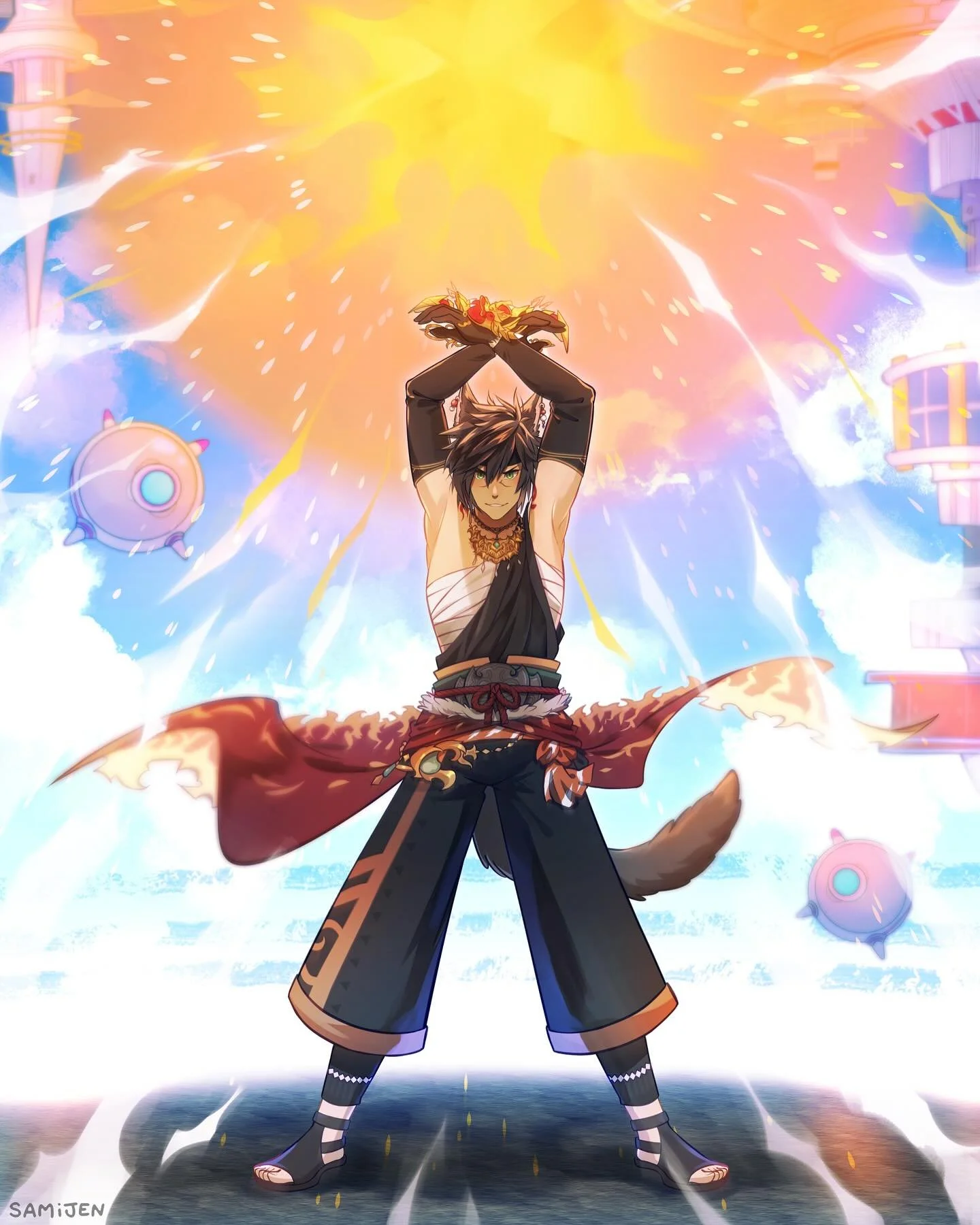 Commission for dangergel 💥☀️

#ffxiv #artcommission