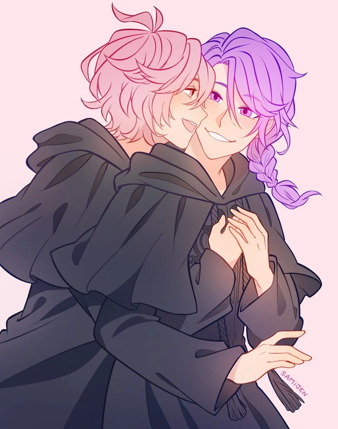 Commission for @shiki_sakamaki 🩷💜

#ffxiv #artcommission