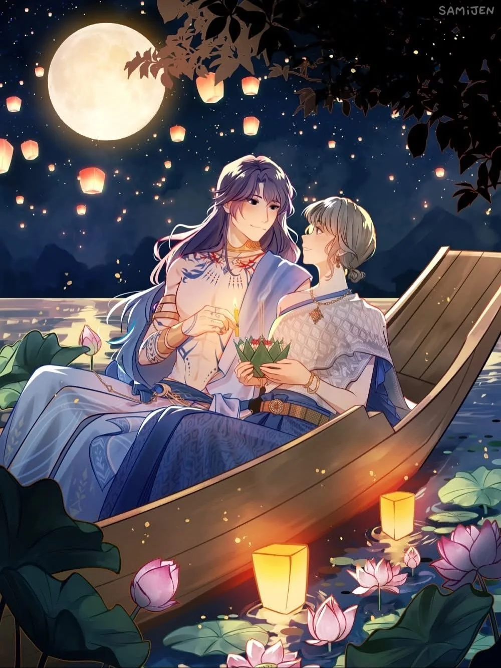 Commission for @/saltymoho 🪷✨