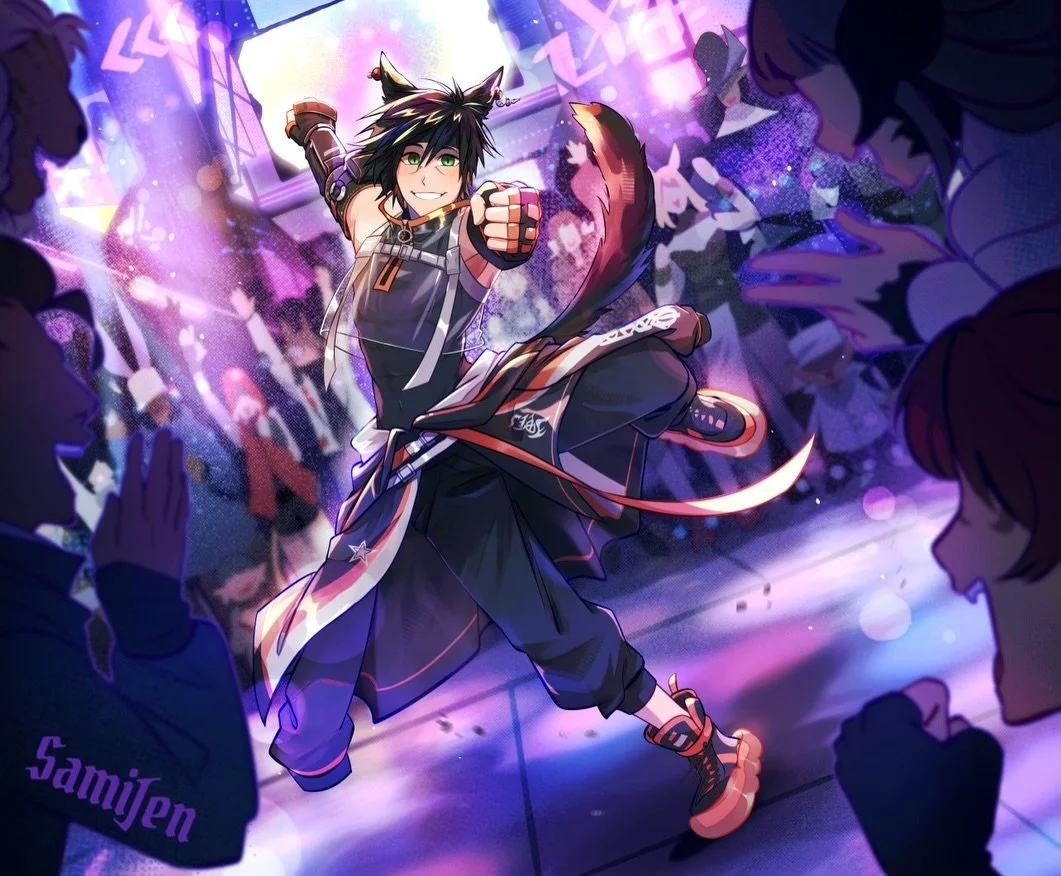 Commission for dangergel 💜 #ffxiv