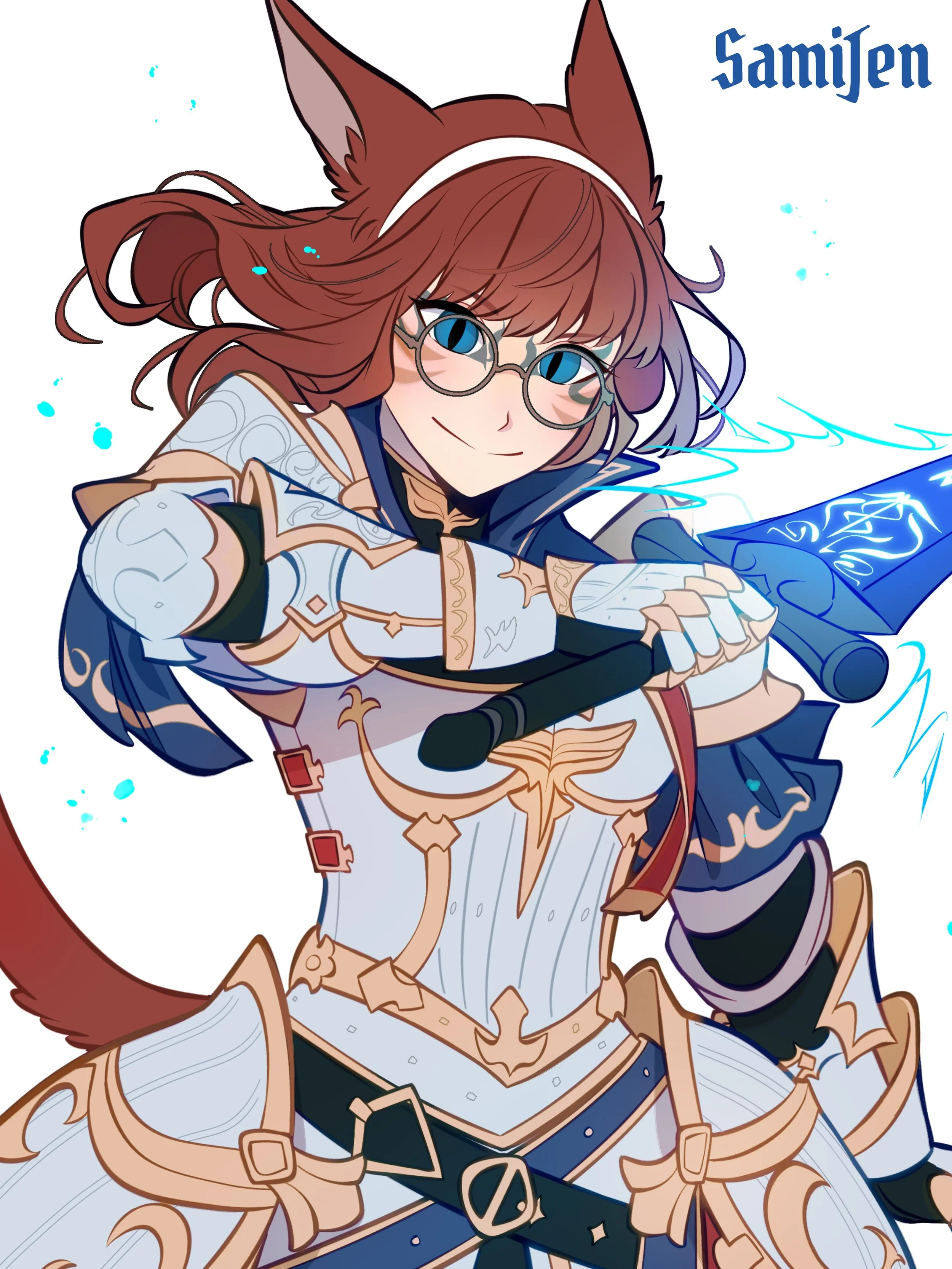 Commission of Venomiel! #ffxiv