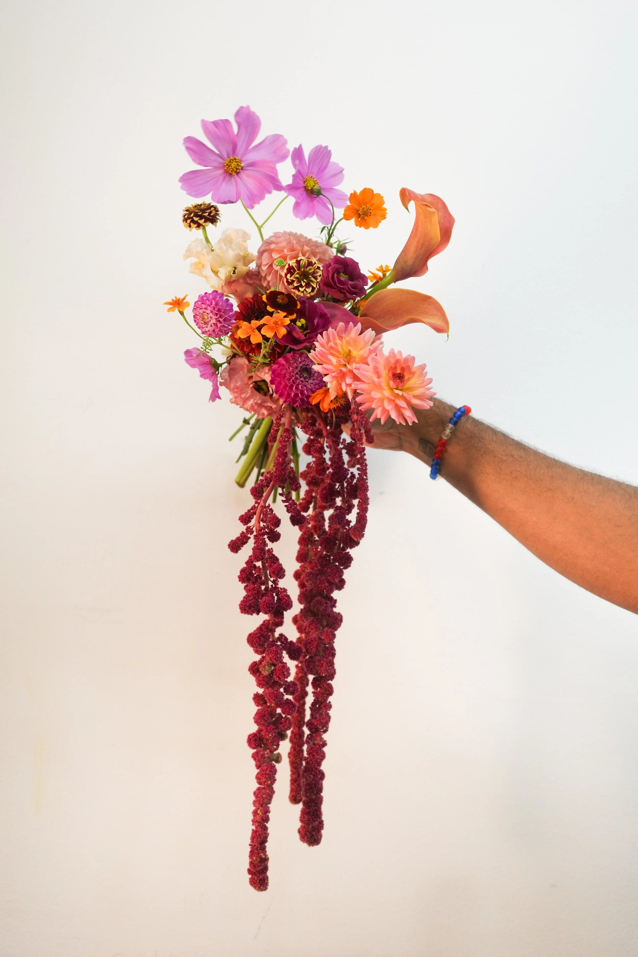 the-river-cafe-wedding-bouquet-dahlia-amaranthus-cosmo-zinnia-calla.JPG