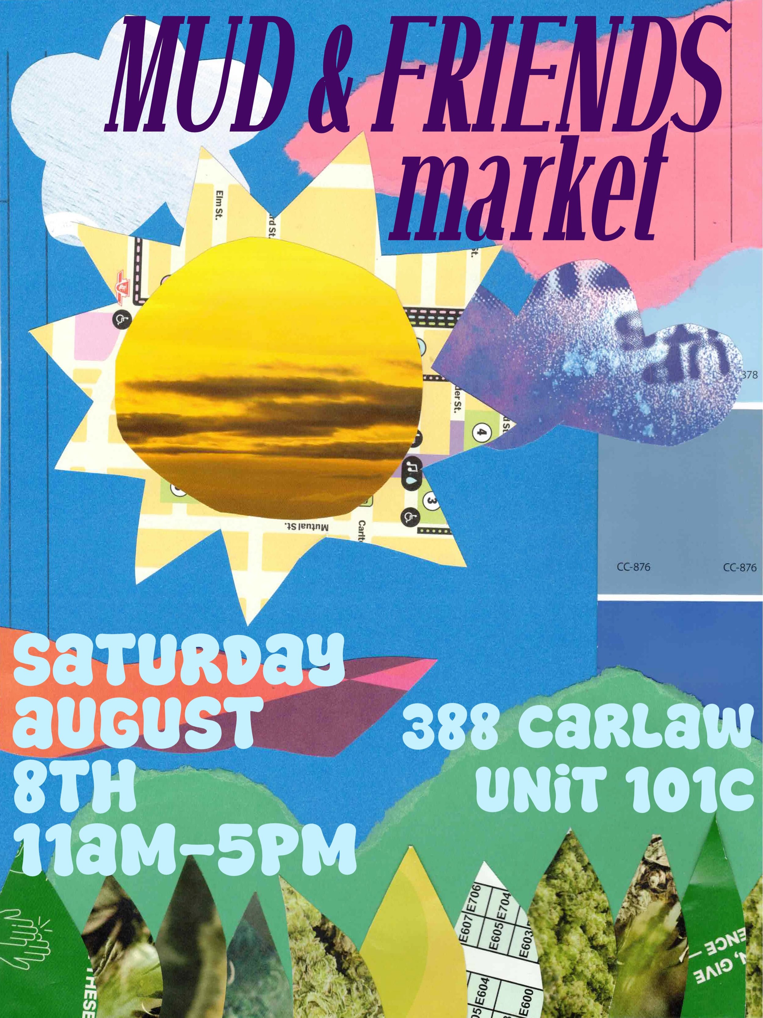 Beyond thrilled to be back with the gang at @mud.theclaystudio this weekend!! 🌞💕😎
I&rsquo;ll have magnets, frames, trout cups, vases, earth plates, camo mugs and more! 

Hope to see you there :-) and thank you to @moodyjooly and @wendylisanichol f
