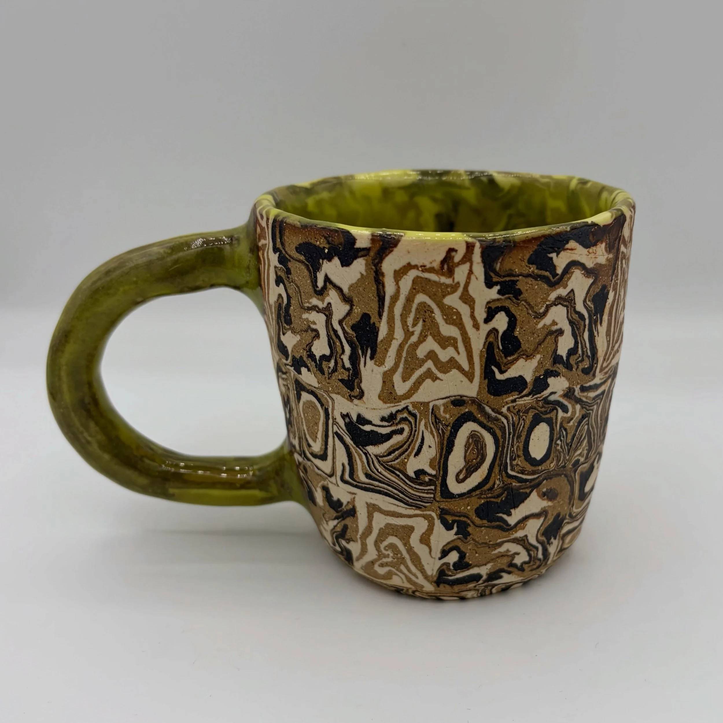 An absolute favourite mug I&rsquo;ve made this year - The Patchwork Mug 🧩
Will be available on my site, on October 22nd at 12pm EST