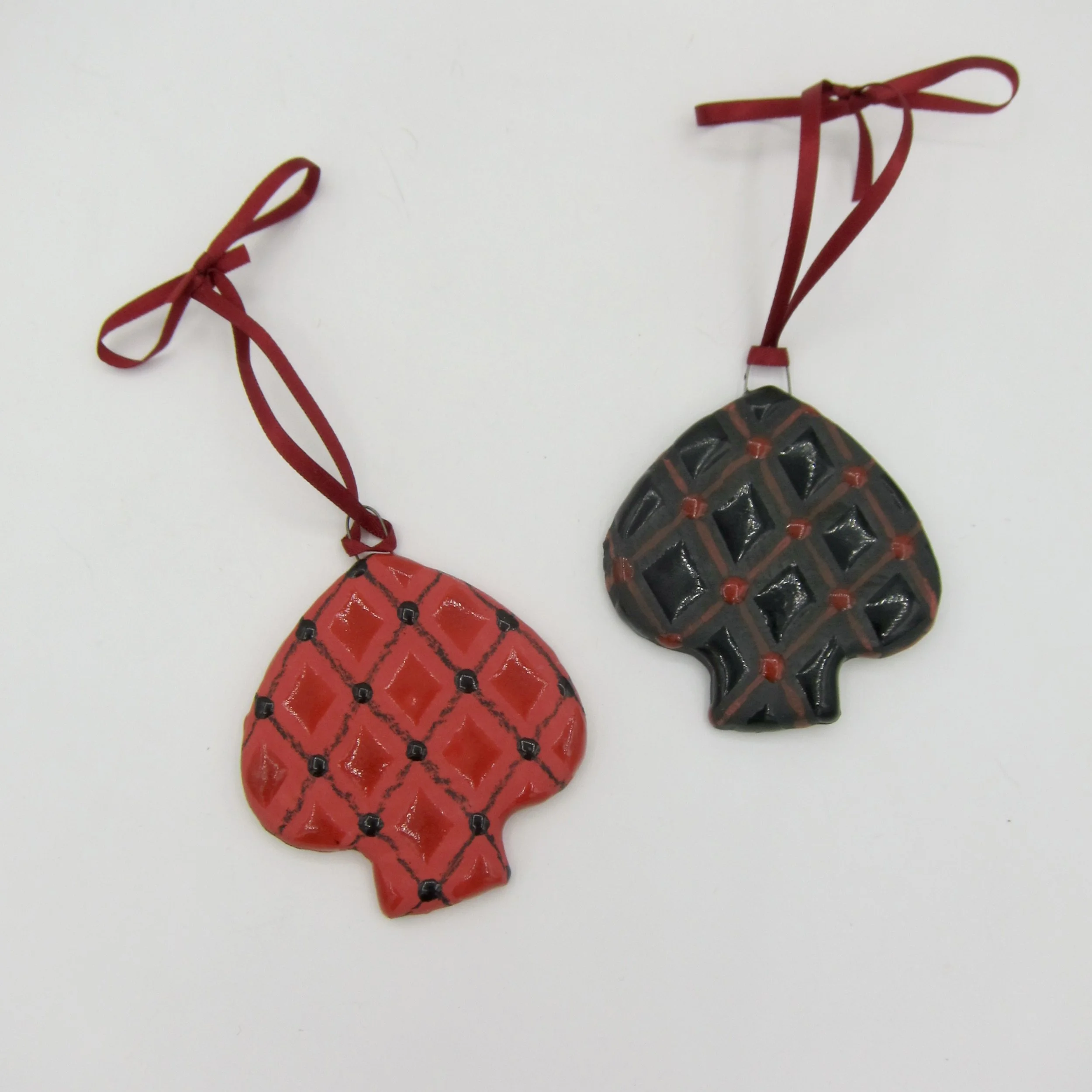 Diamond Ornaments - Spades