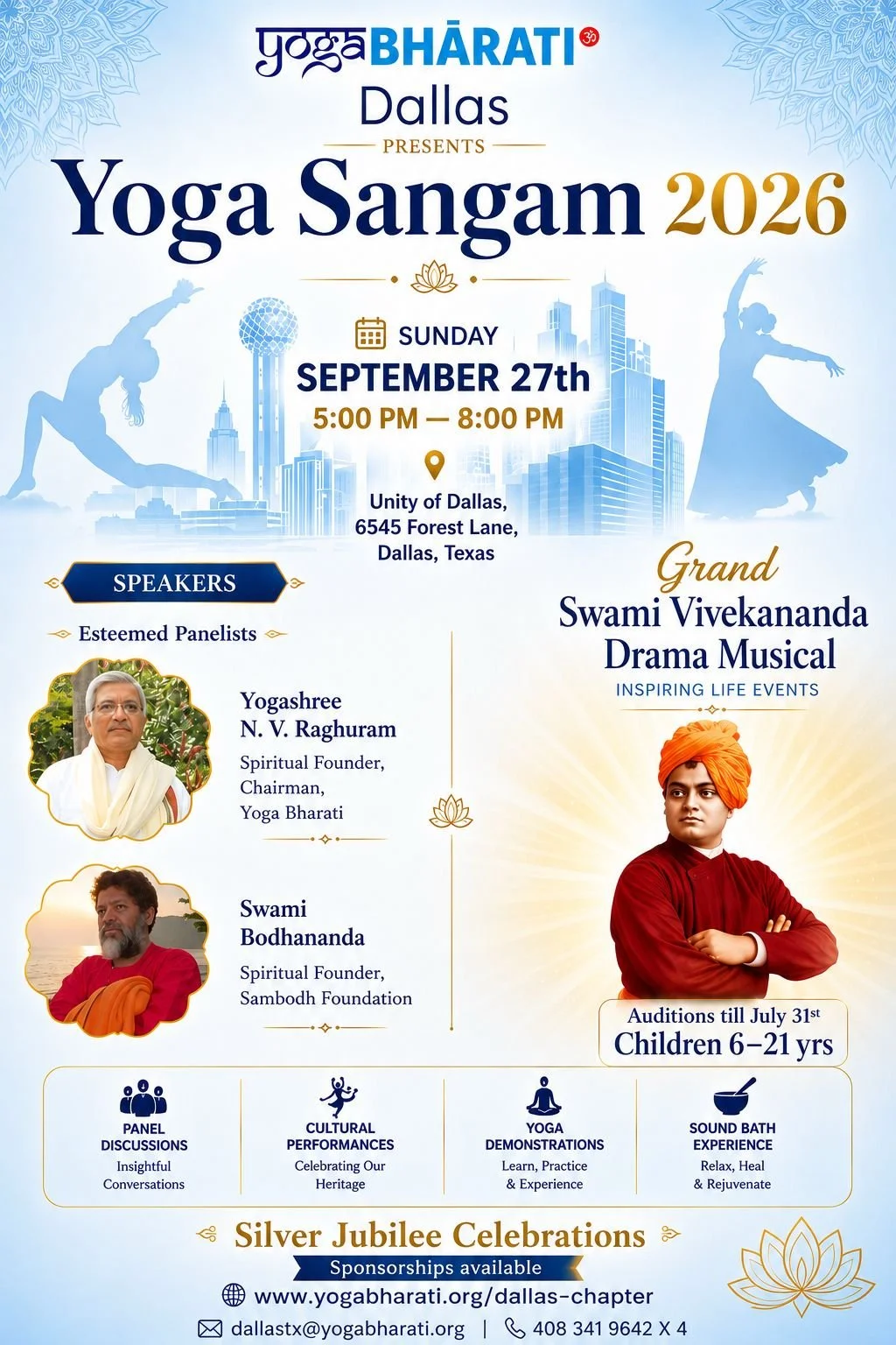 Yoga Sangam 2026 - Dallas 