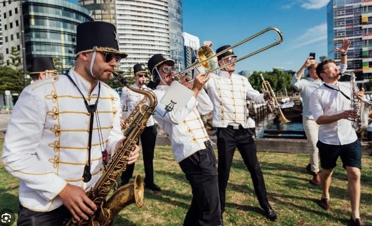 Uplifting roving band for memorable celebrations and events - hire form Funeralmusic.com.au