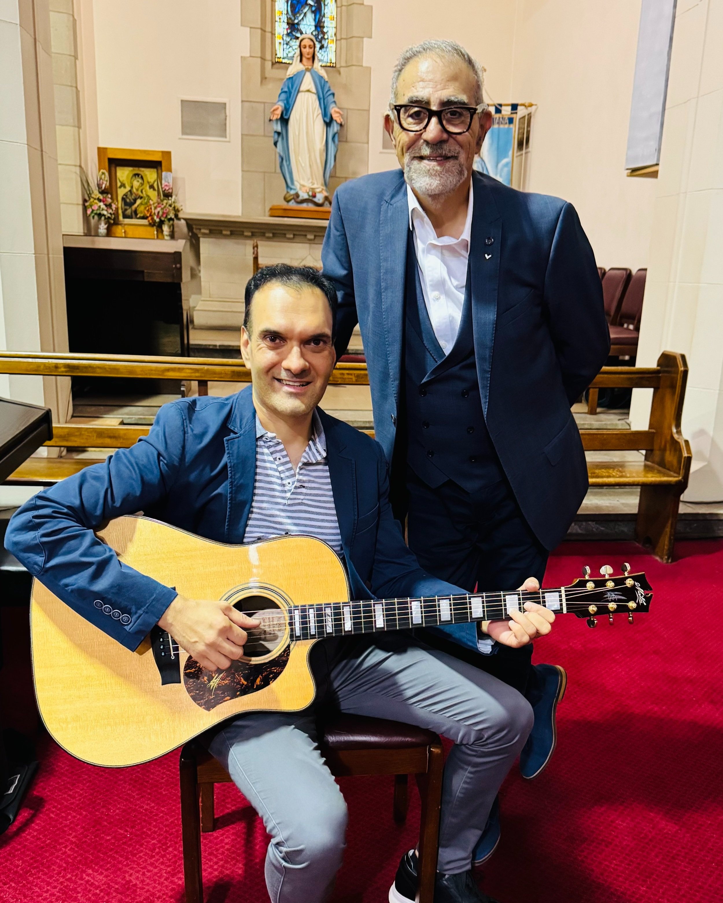 Duo Chaconne Funeral Guitarist Melbourne Sydney