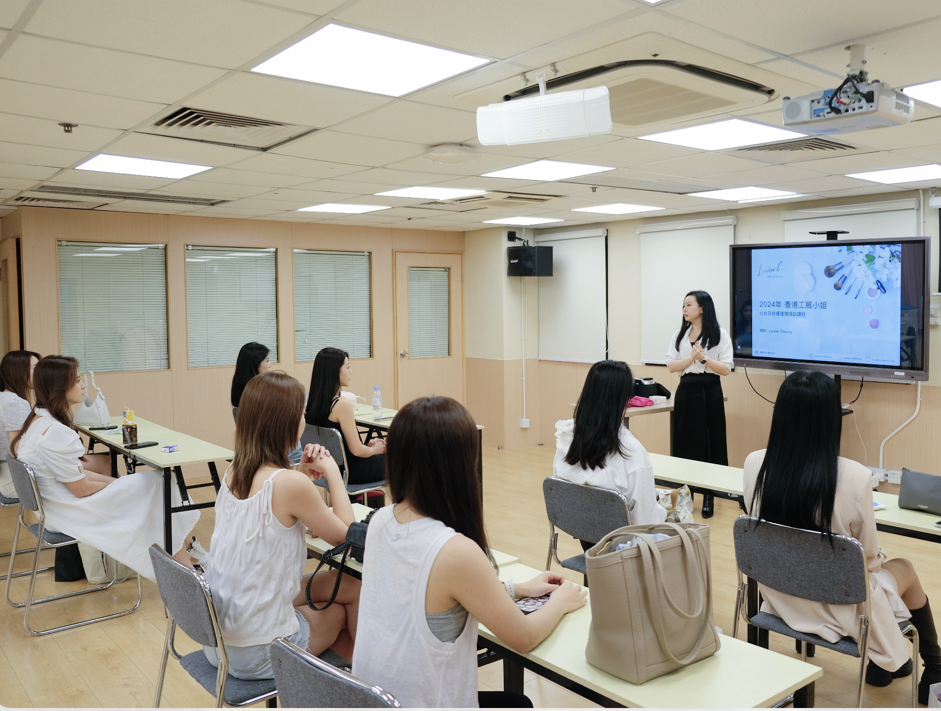 2024年工展小姐選舉・化妝髮型 Training