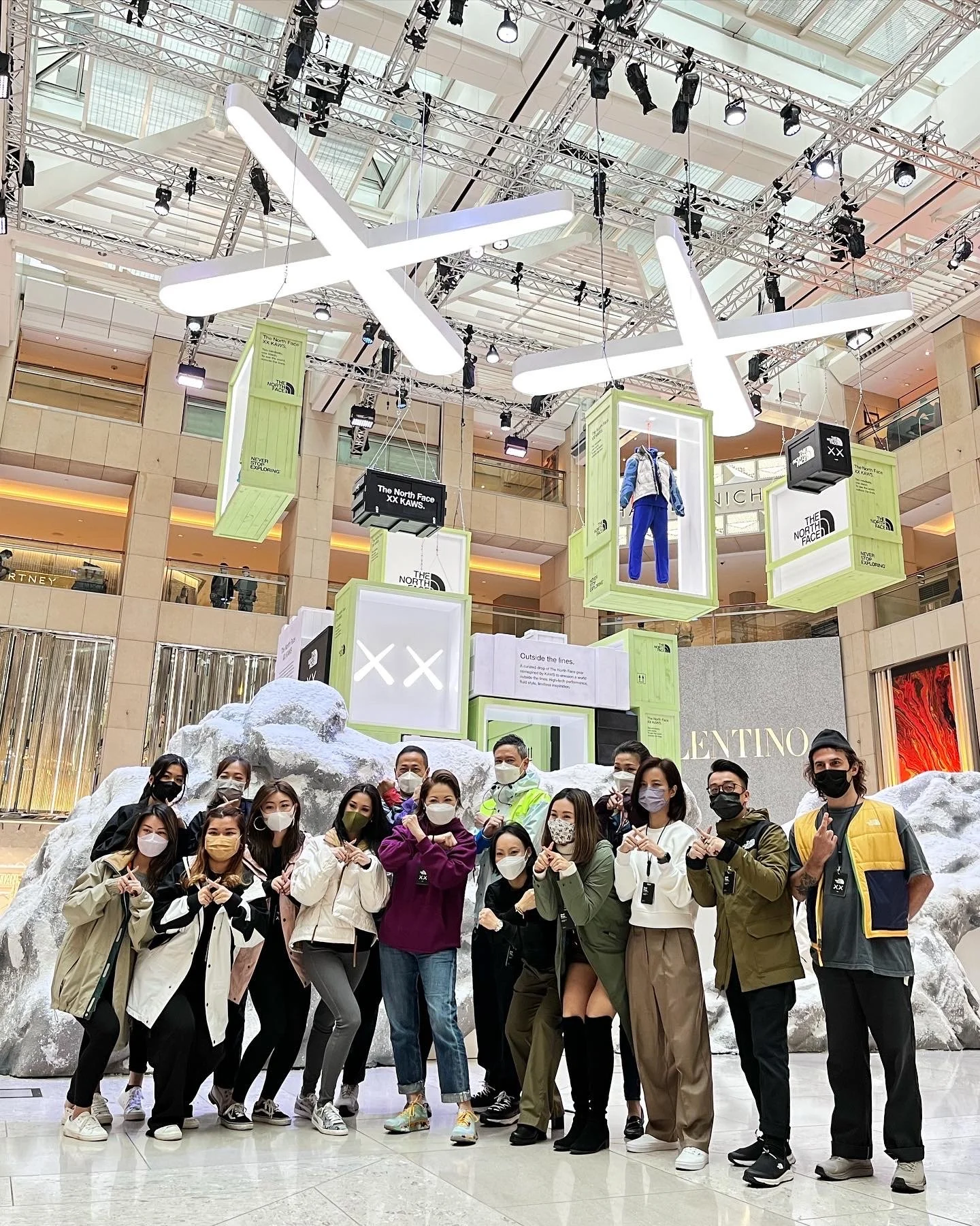 NorthFace X Kaws Event