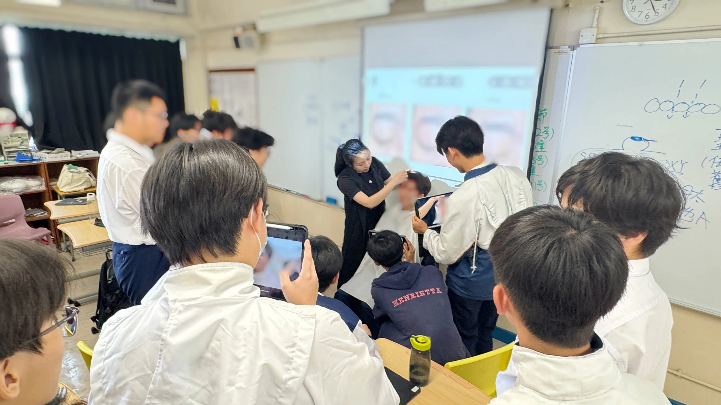 北角顯理中學・化妝護膚及髮型課