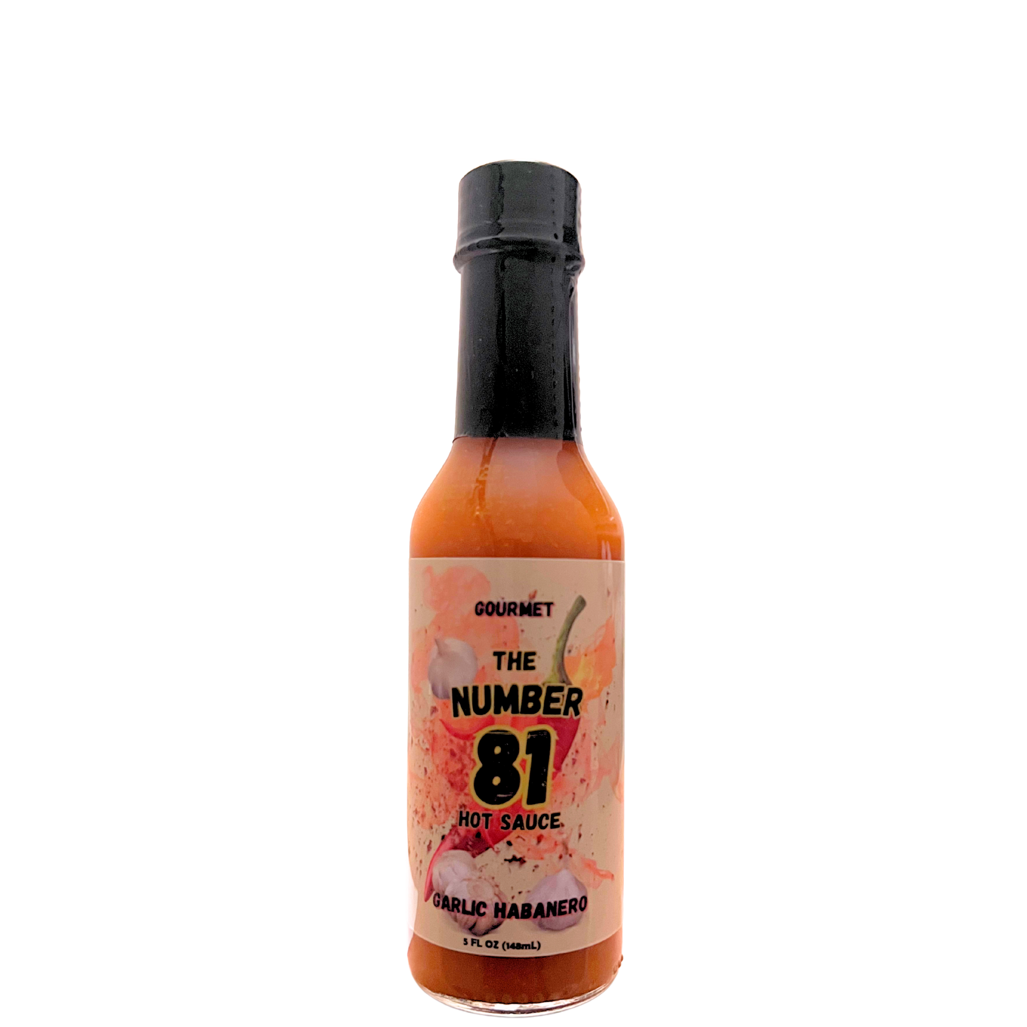 The Number 81 - Garlic Habanero Hot Sauce