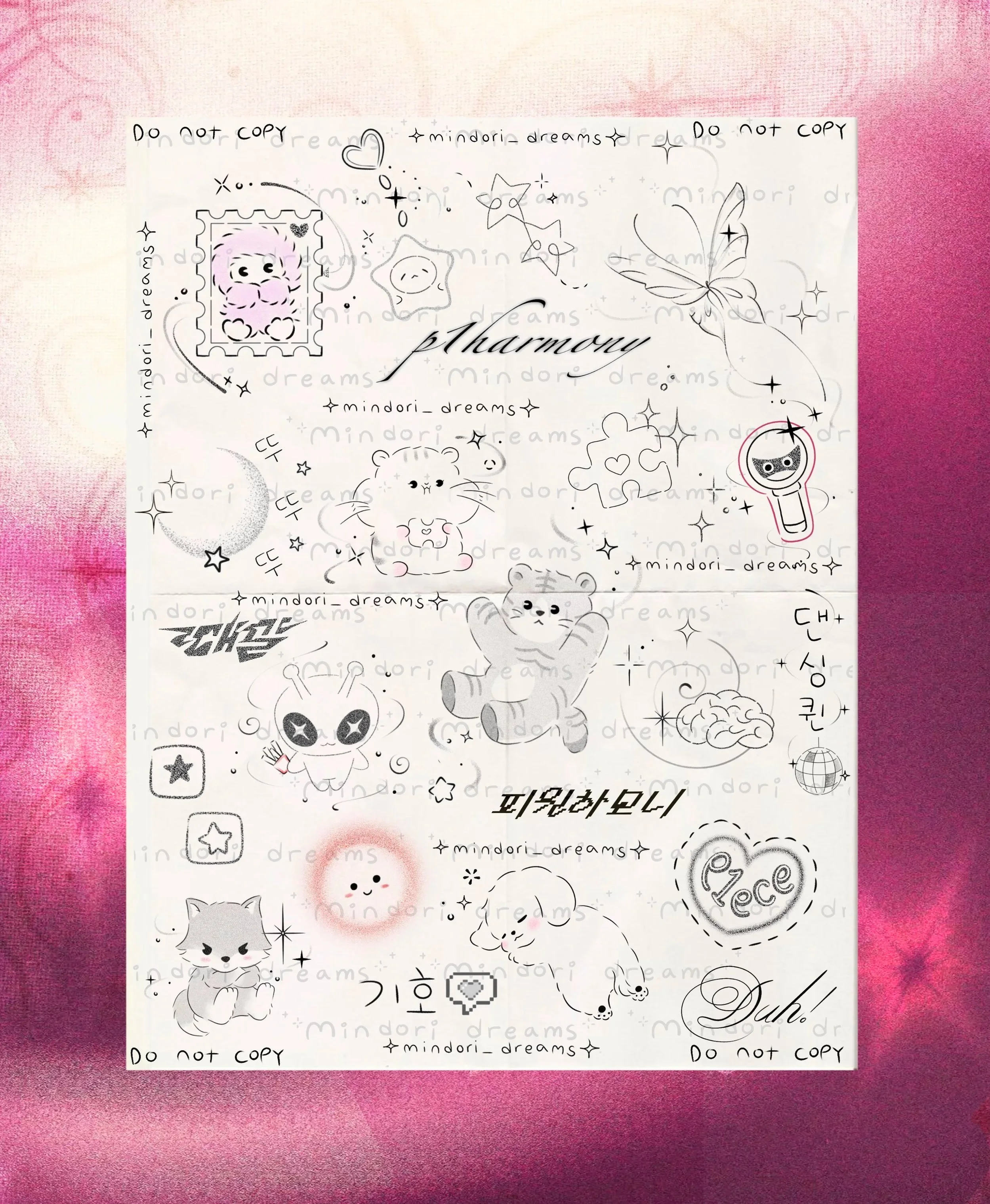 P1Harmony Fandom Pack