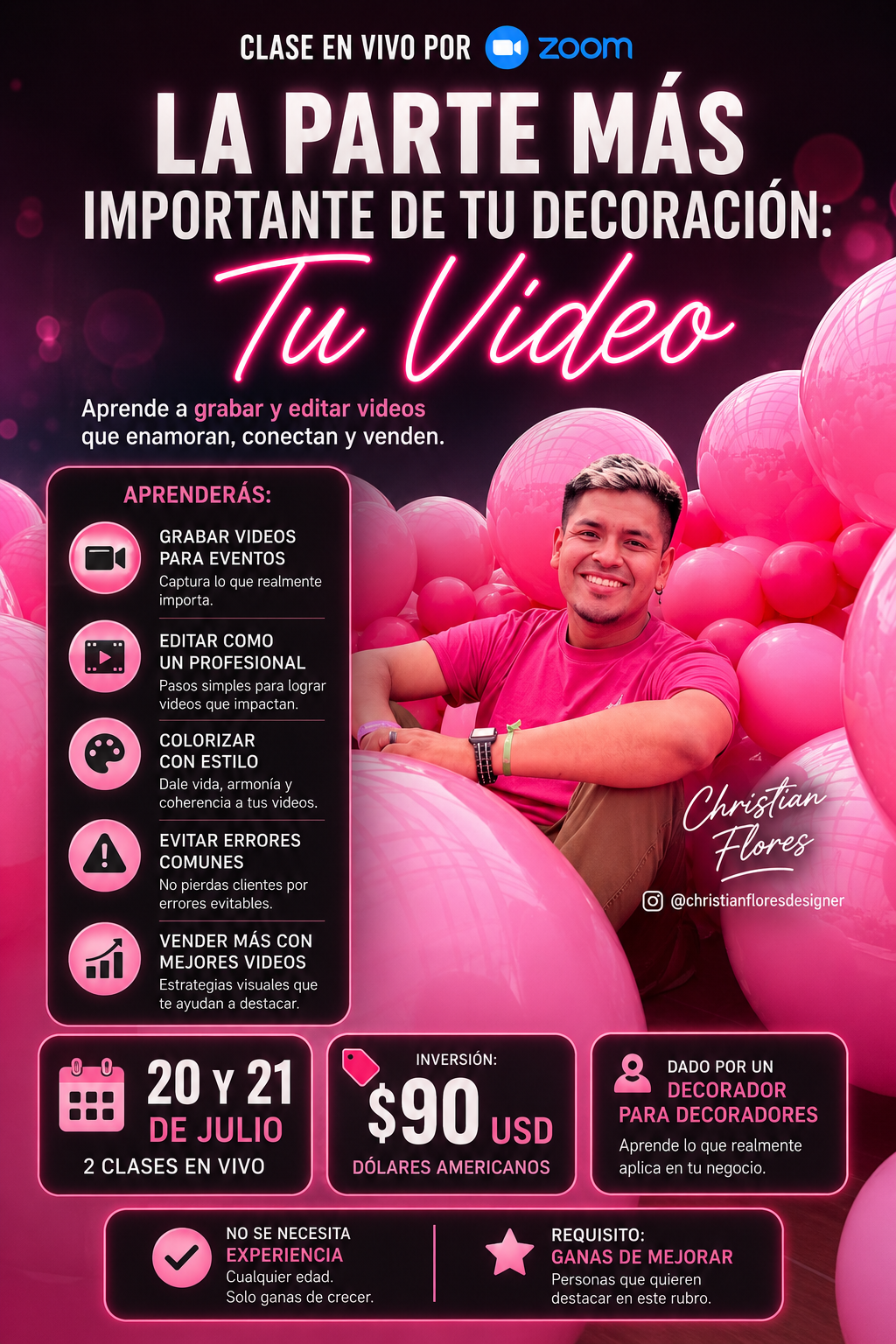 TUS VIDEOS VENDEN! - CLASE PARA DECORADORES