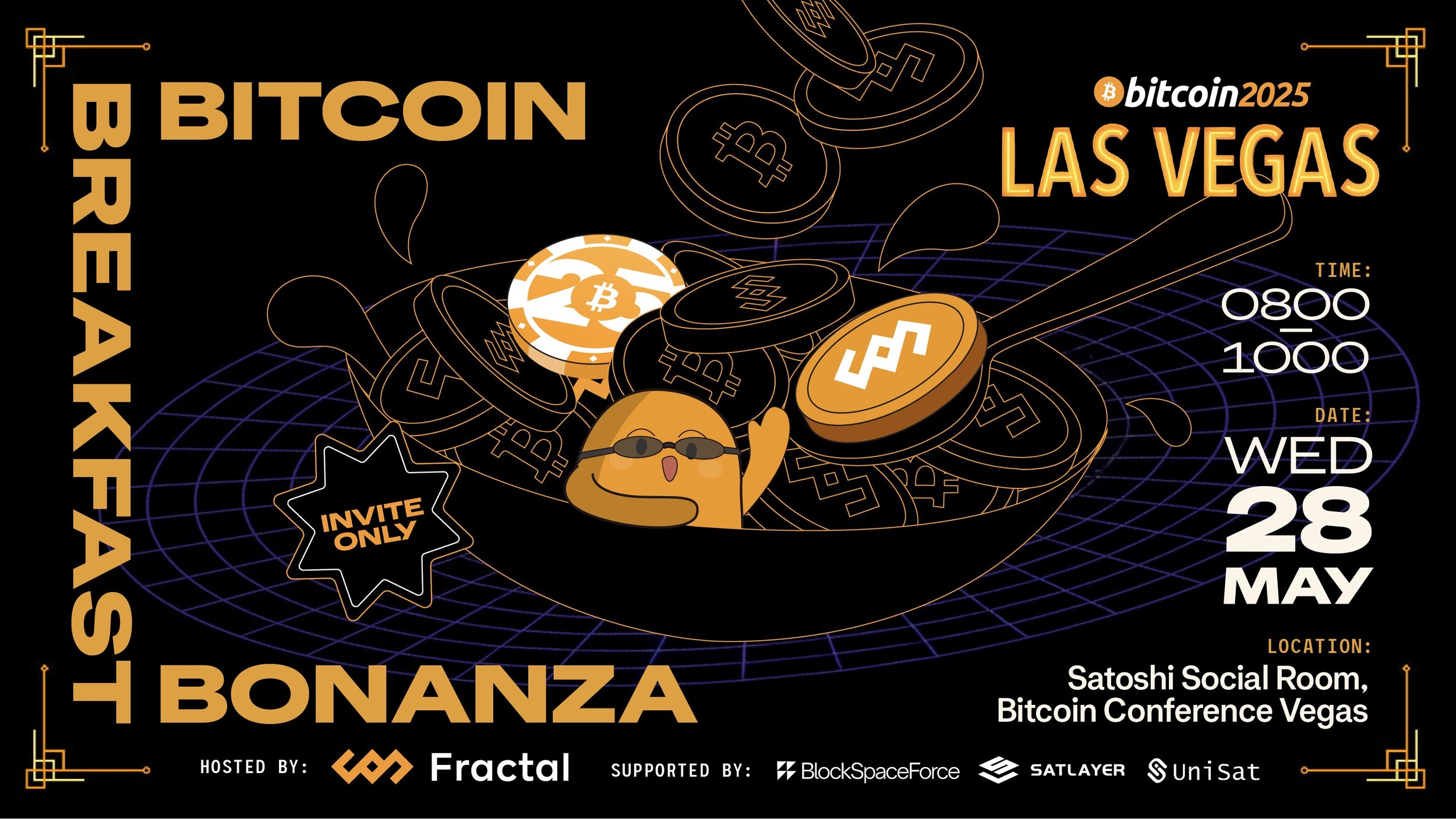 Bitcoin Breakfast Bonanza @ Bitcoin Vegas | May 28, 2025