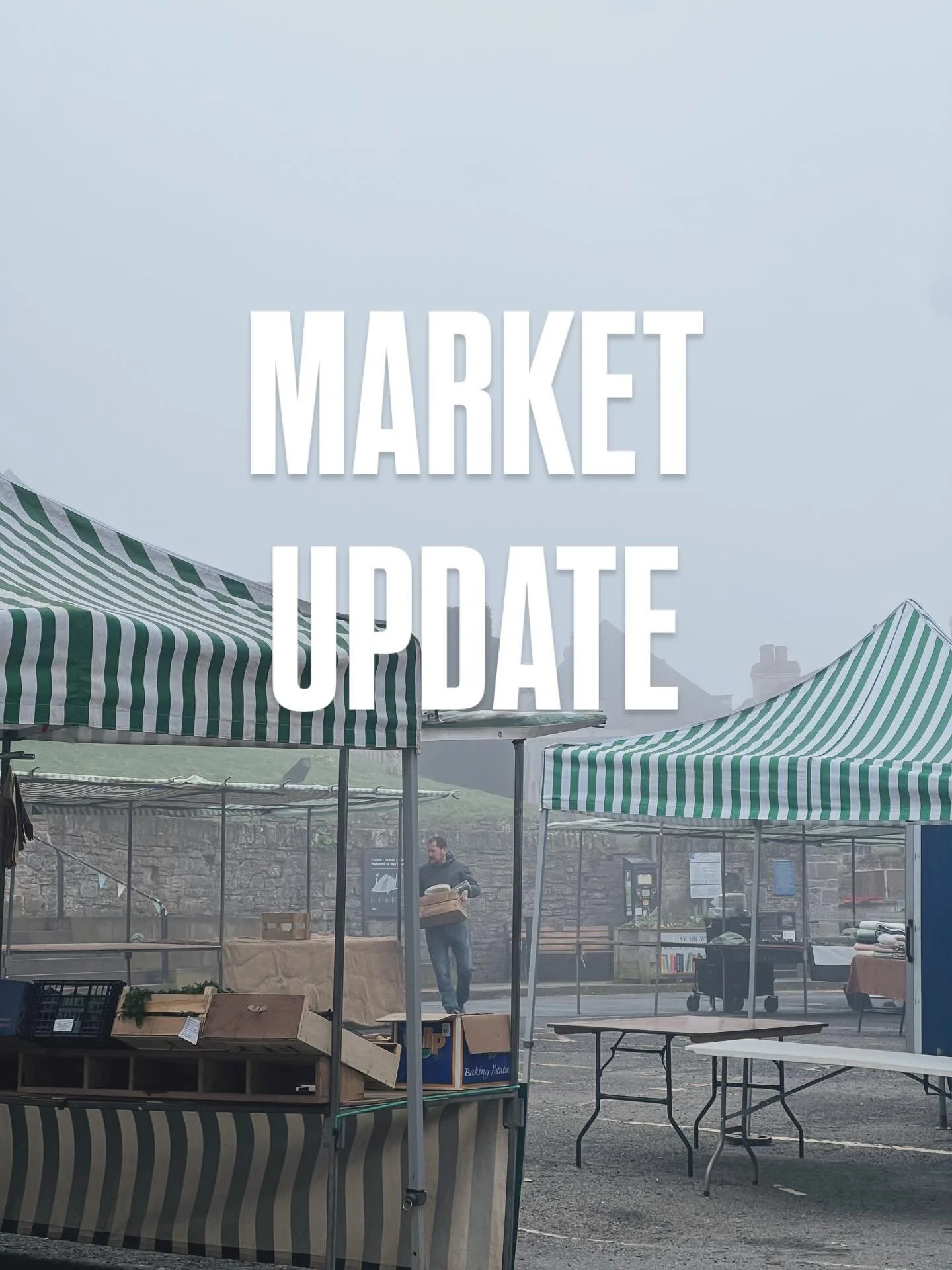🌀MARKET UPDATE🌀Due to the 40mph+ winds forecast tomorrow, Thursday 12th March, we will be operating a smaller market than usual. The halls will remain open for food traders, and vans can operate on the square.

TRADING:

SQUARE
🐟 H. Price Fishmong