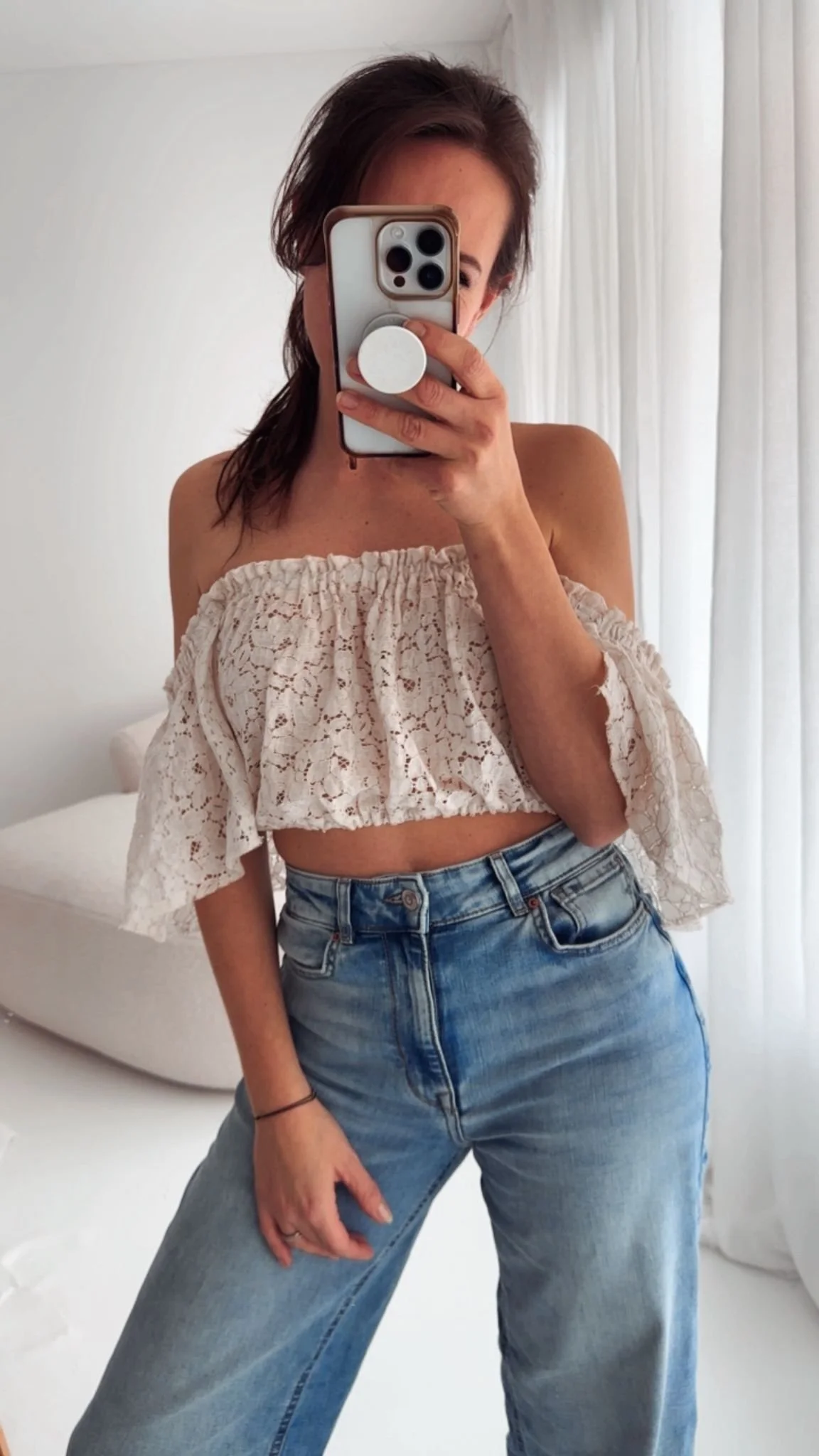 Kurzarmbluse „Amelie“