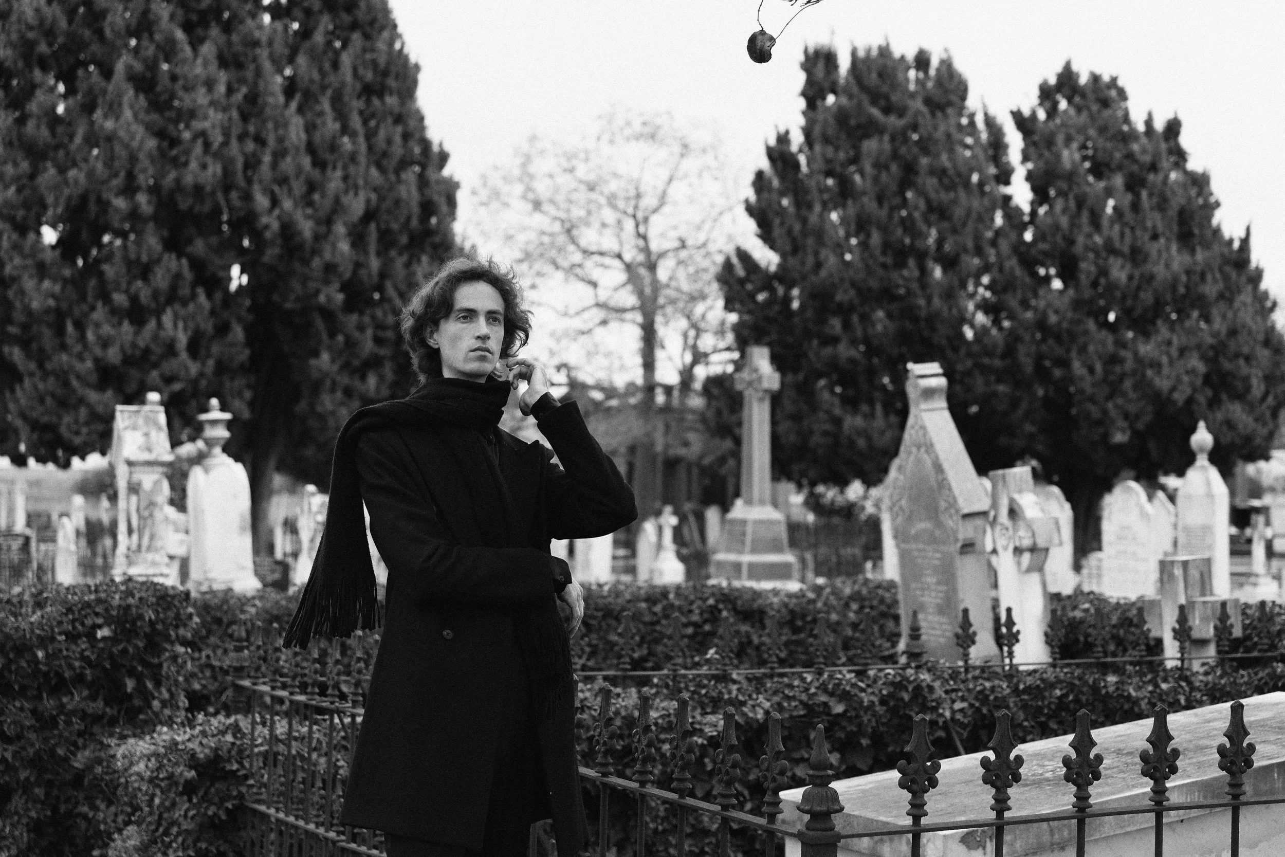 photoshoot at the North Road Cemetery (2025)