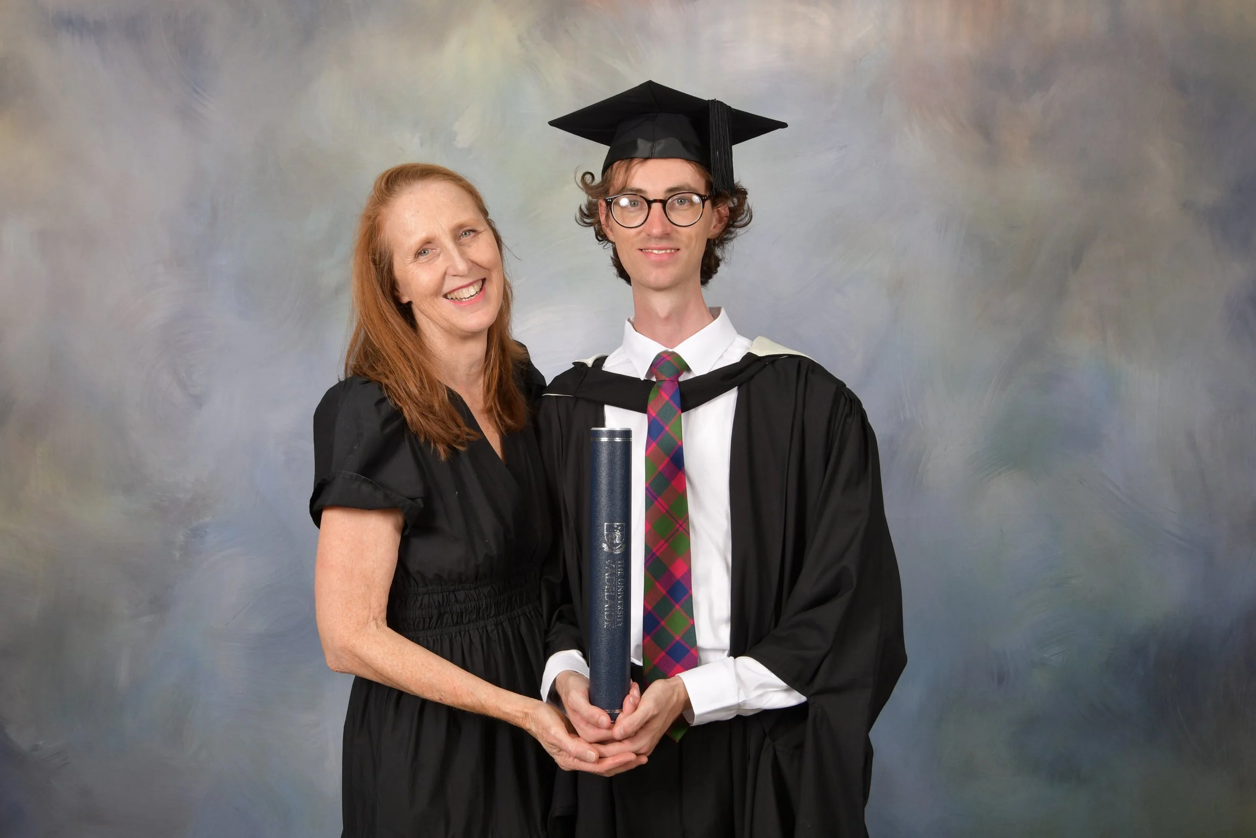 University of Adelaide Graduation Ceremony: pictured with mother, Stacey (2026)