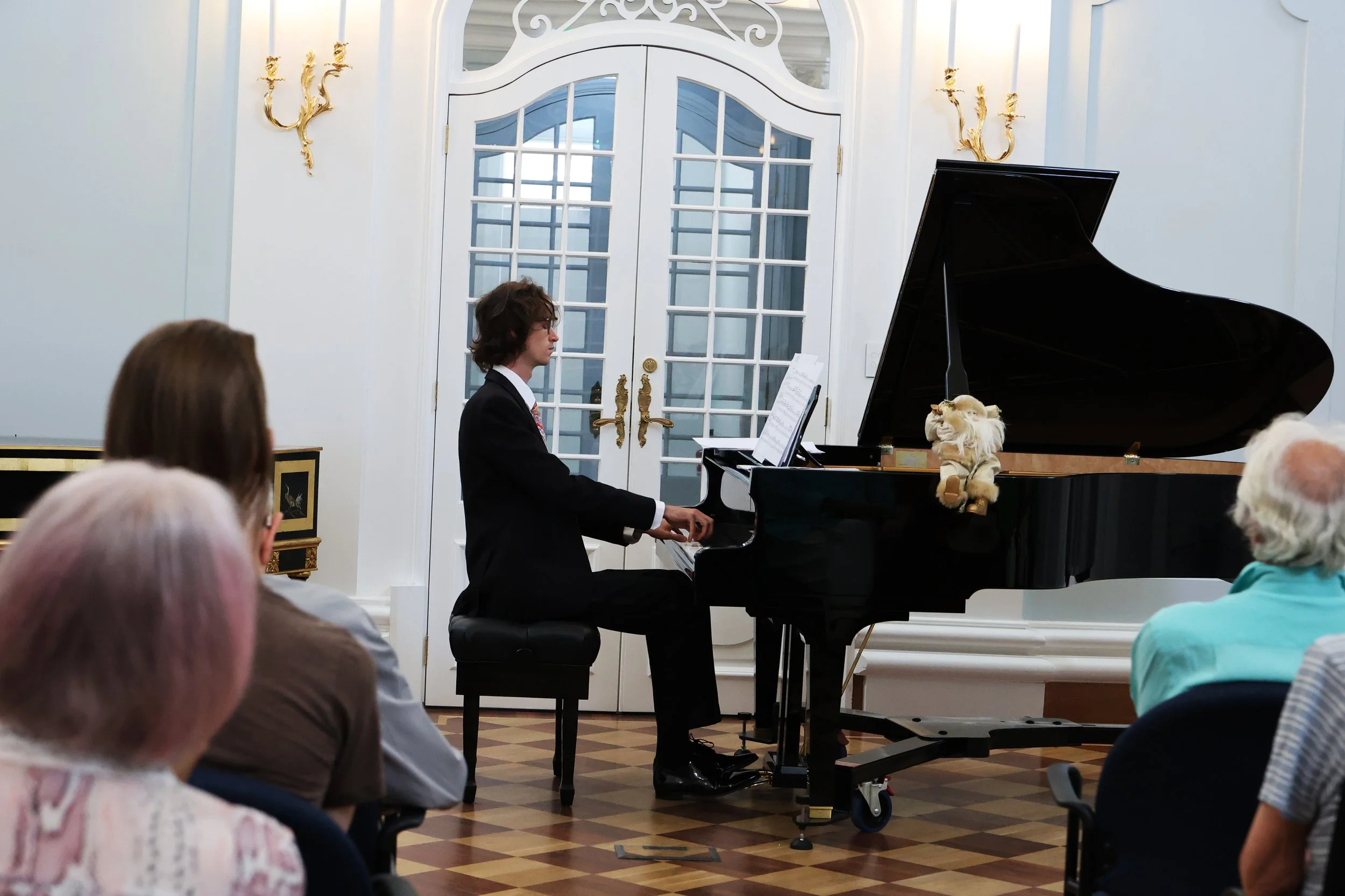 performing at the Baroque Hall, North Adelaide (2025)
