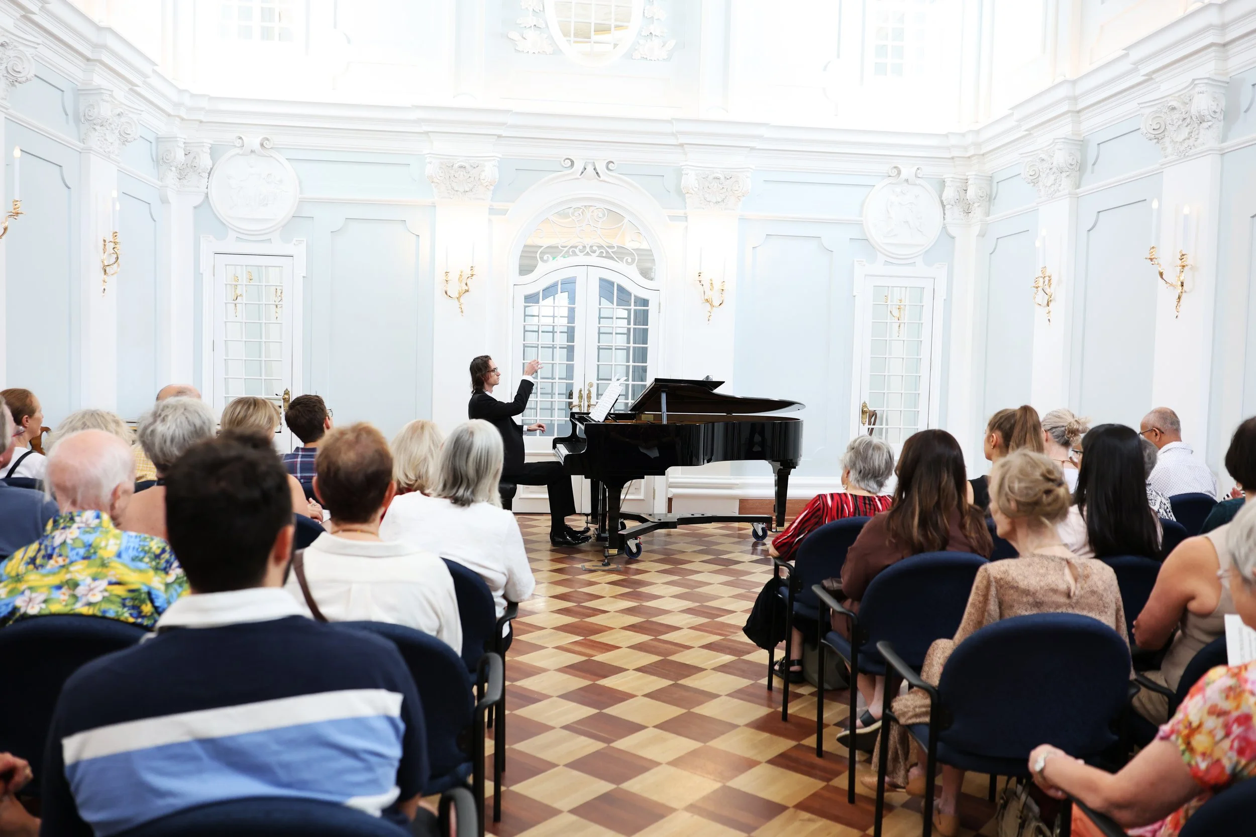 performing at the Baroque Hall, North Adelaide (2026)