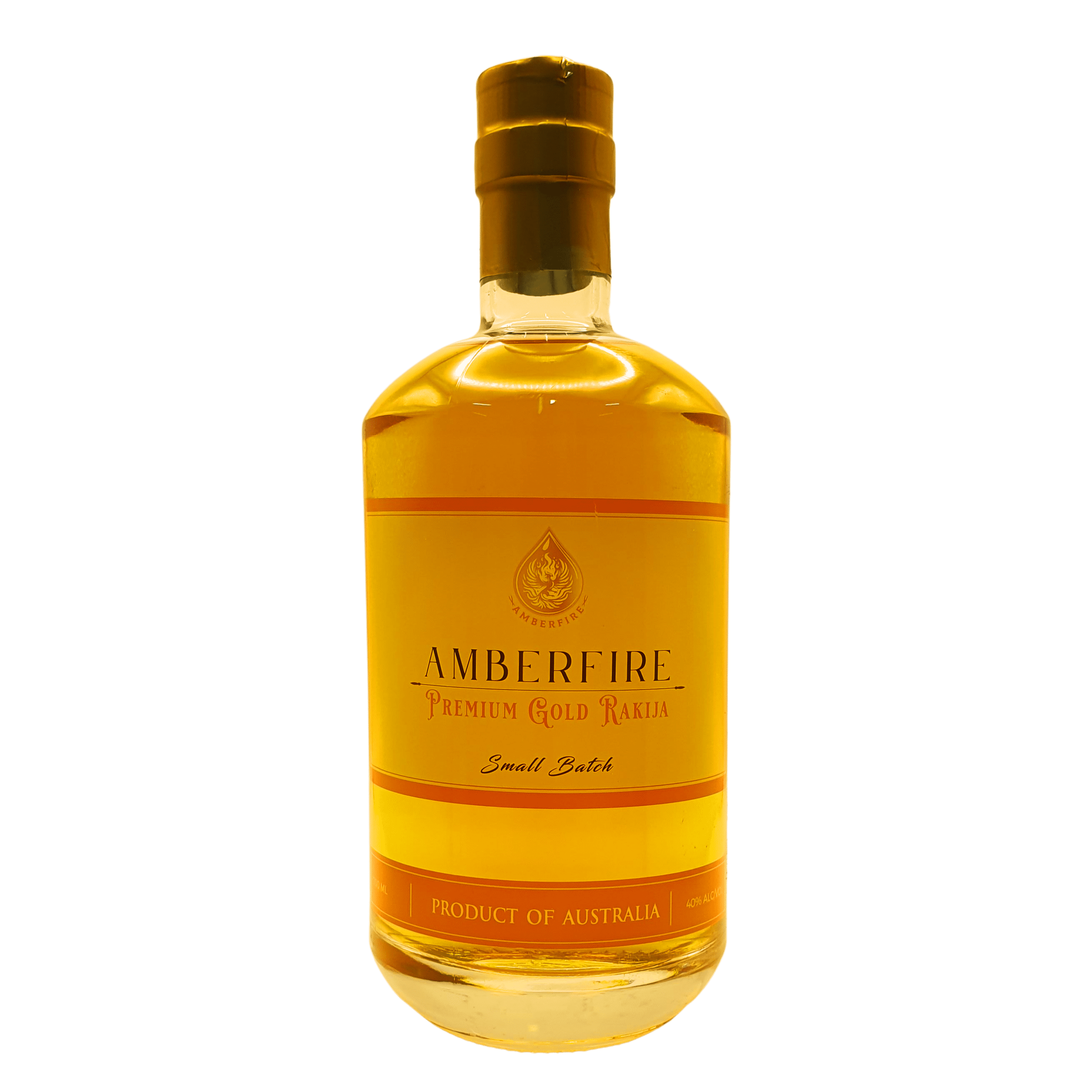 Amberfire Premium Gold Rakija-Front