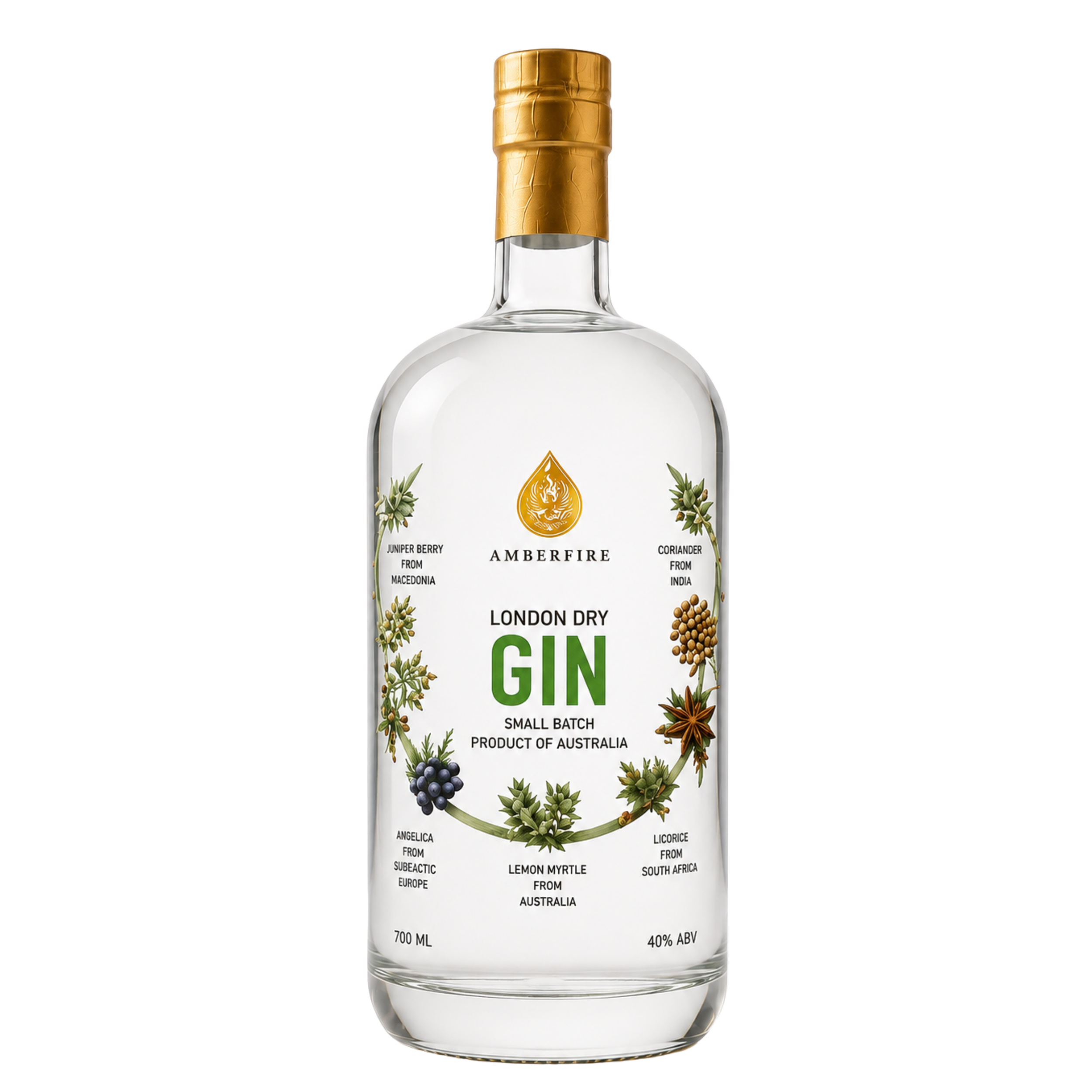 Amberfire London Dry Gin
