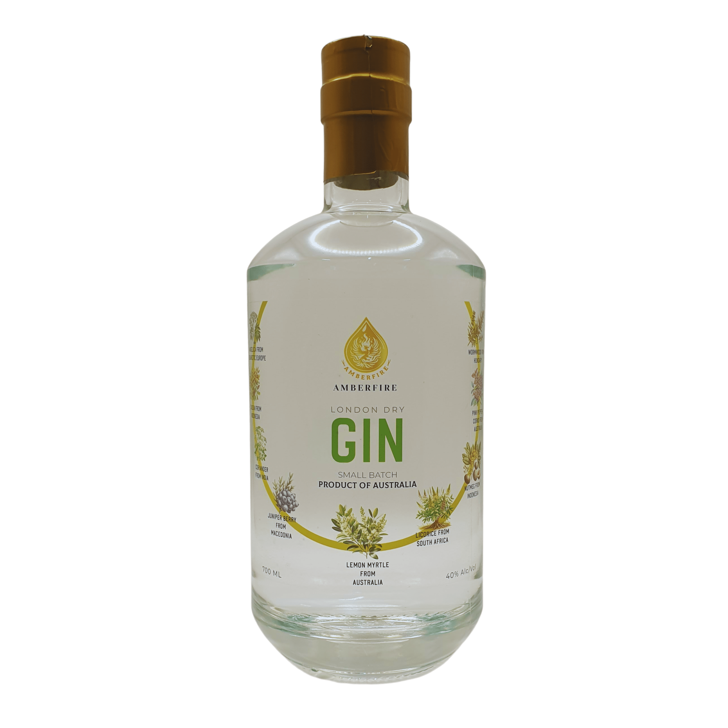Amberfire London Dry Gin-Front
