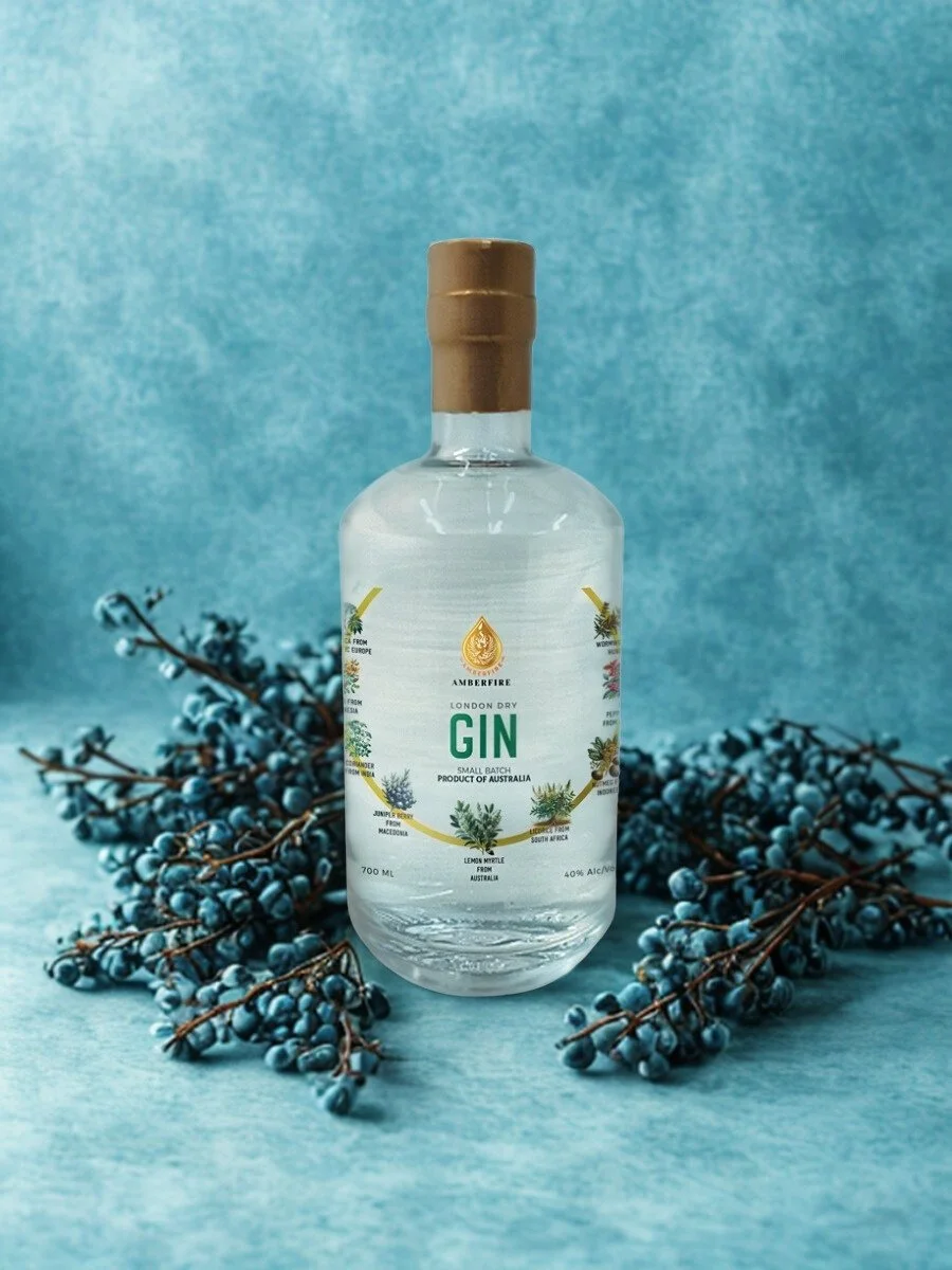 Ambefire-London-Dry-Gin-and-Juniper-Berries