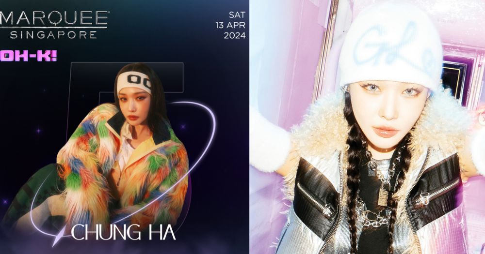 OH-K! With Chung Ha at Marquee on 13 April&nbsp;