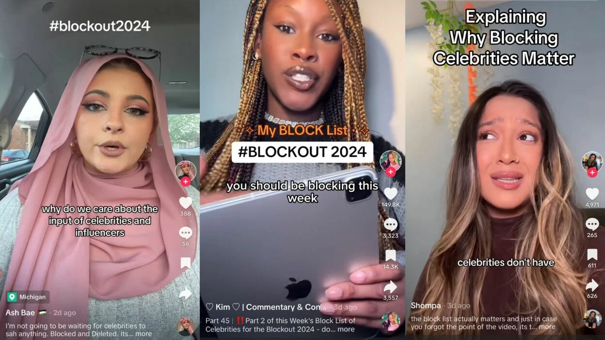 What is #Blockout2024?