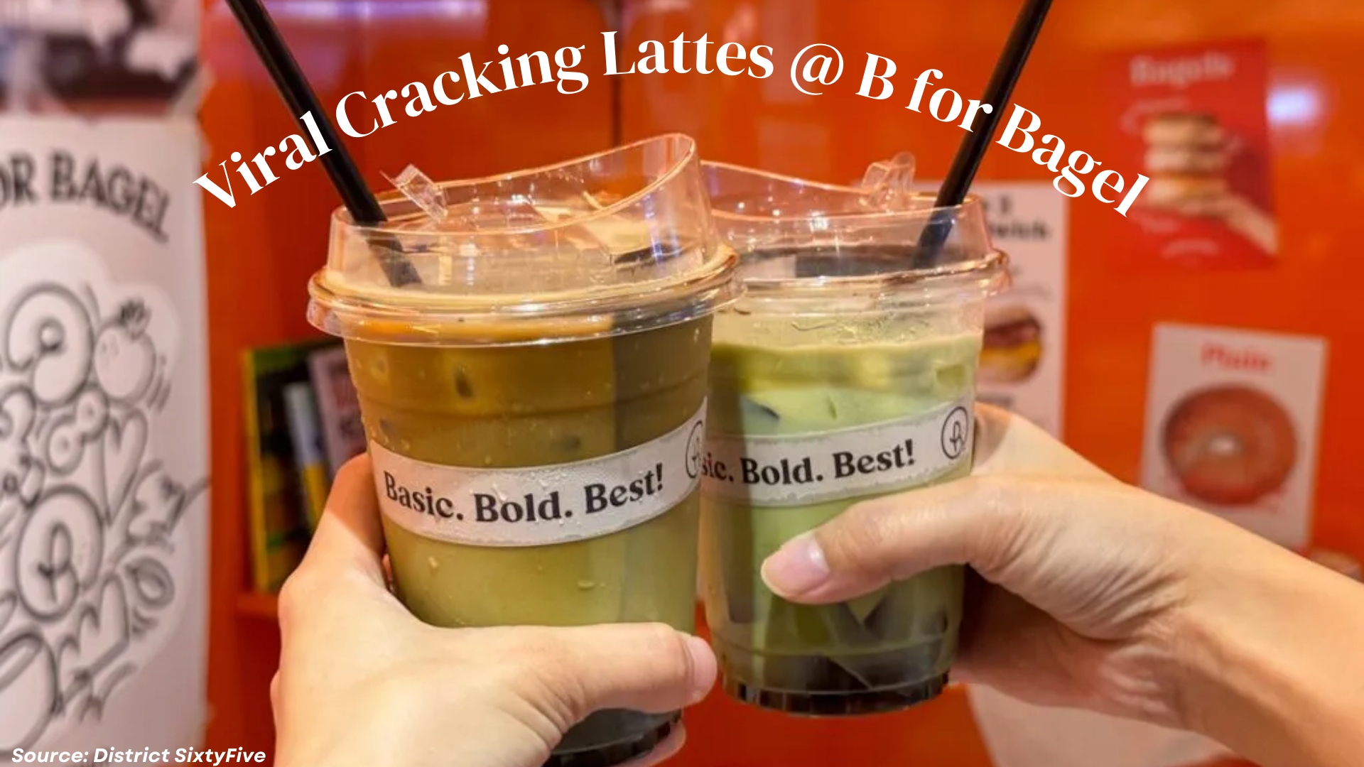 Take a Crack at B for Bagel's Cracking Lattes