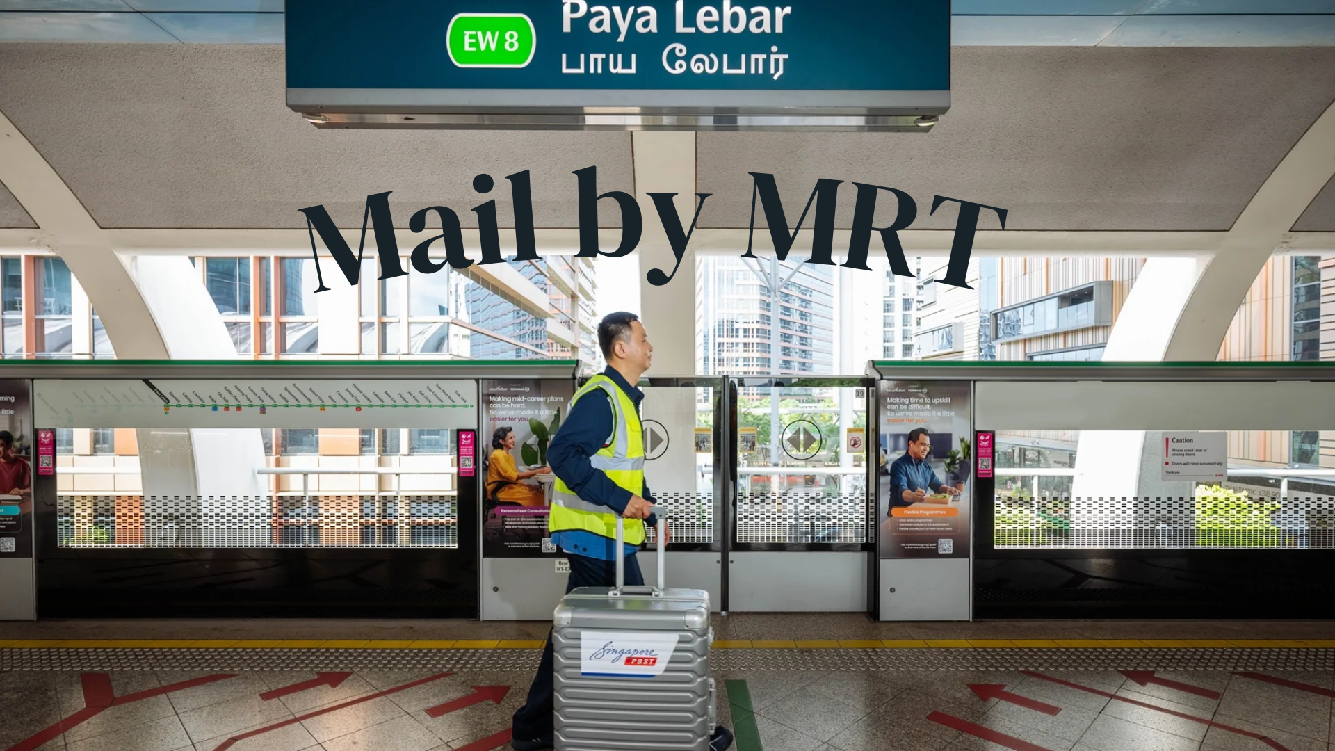 Your Next Parcel May Have Taken the MRT to Get to You