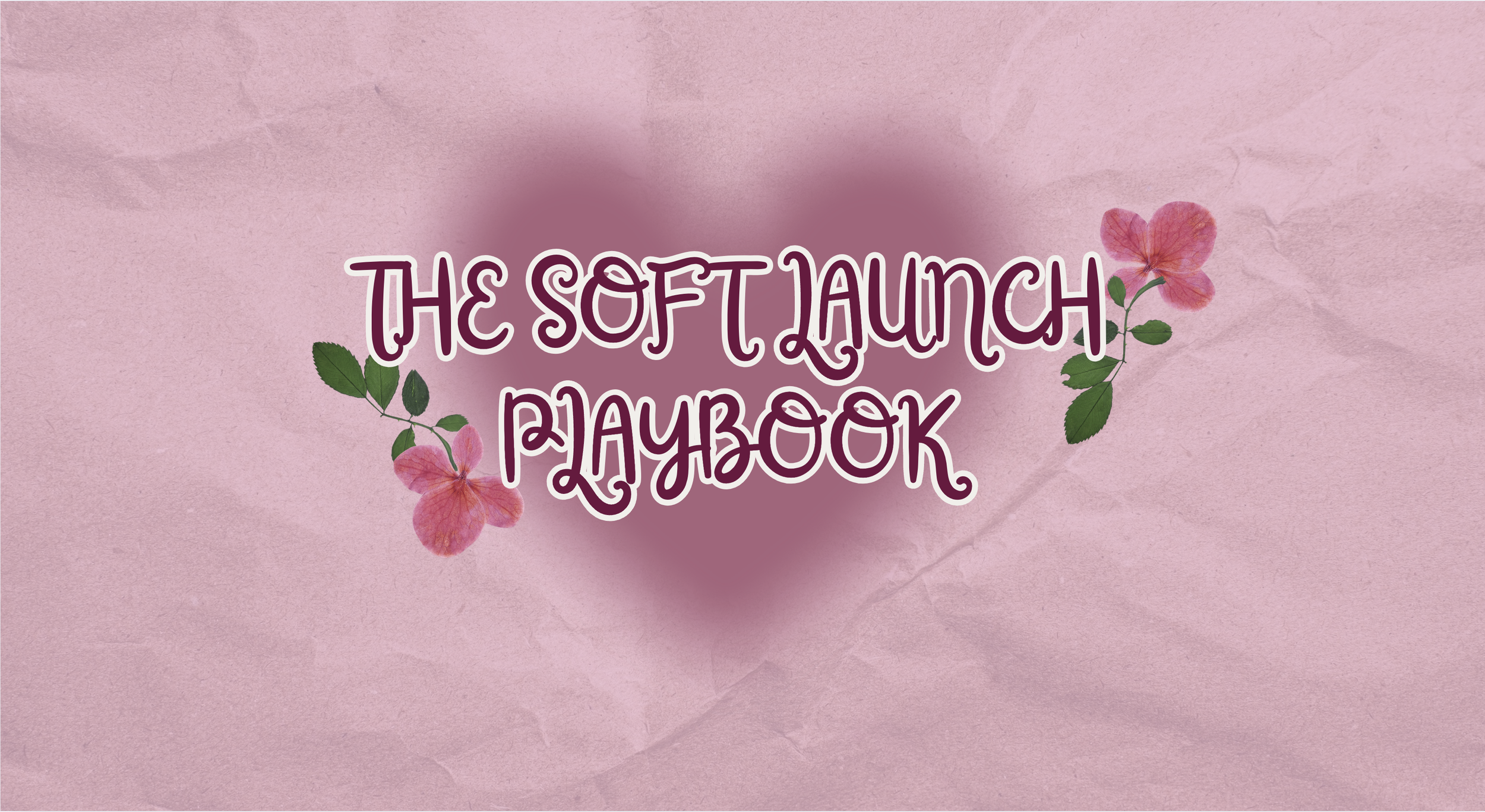 The Soft Launch Playbook