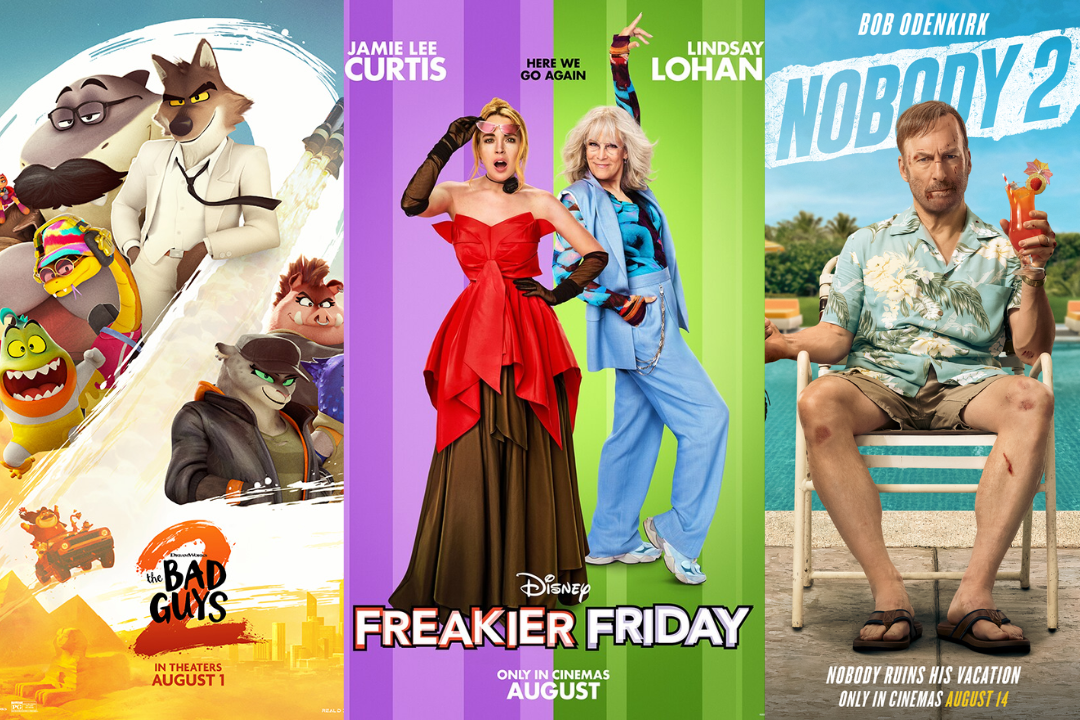 Movie Sequels Dropping Soon (Late July - Early August)