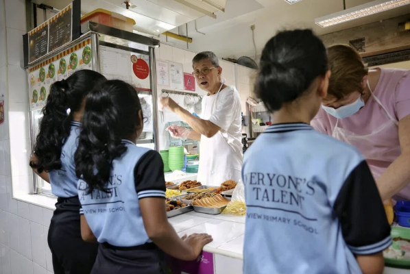 “Auntie! Can I get a…”&nbsp;