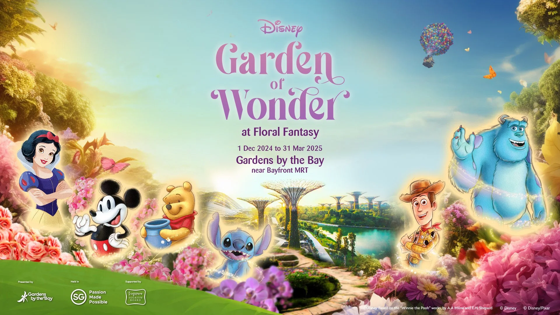 Disney takes the spotlight at Gardens By The Bay