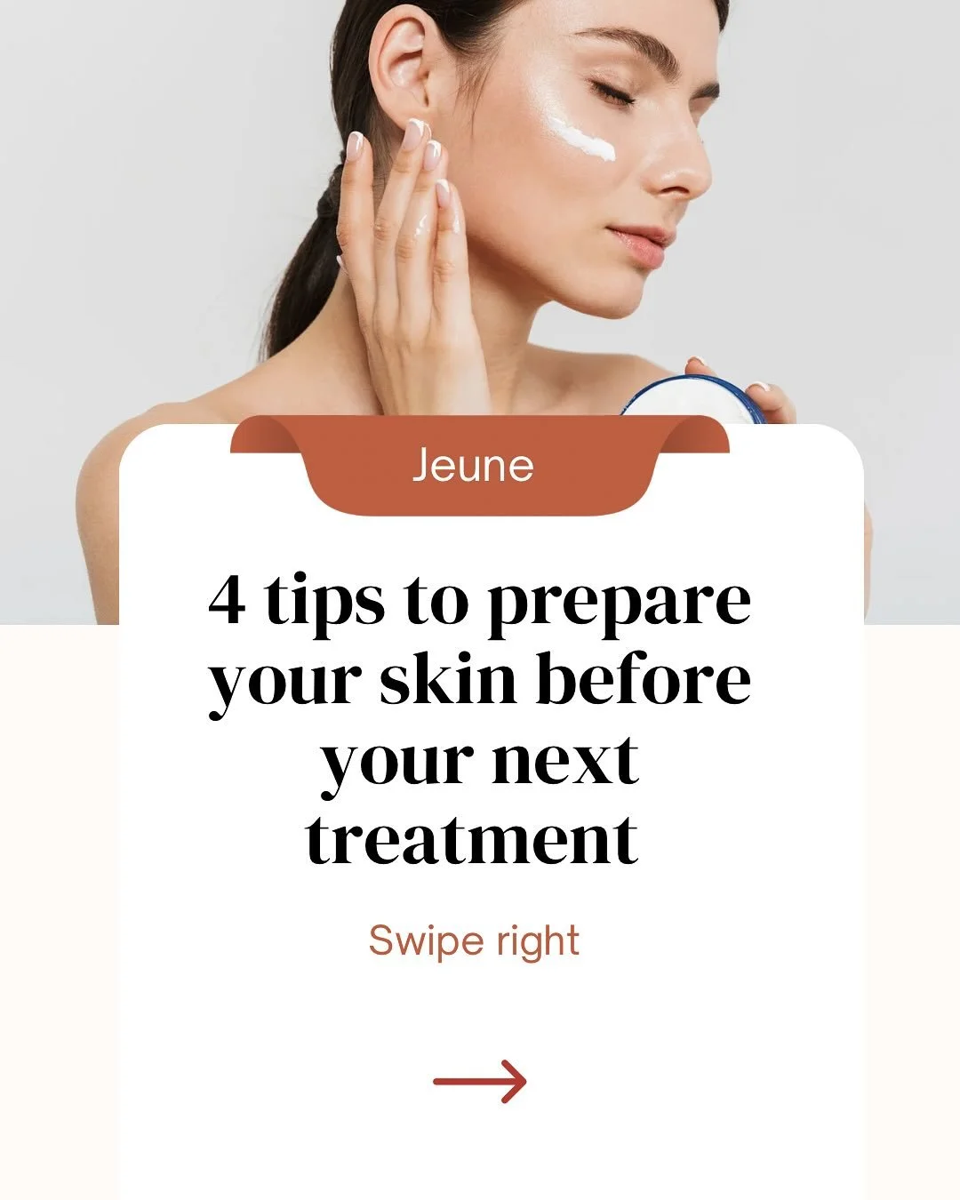 Take care of the skin your in