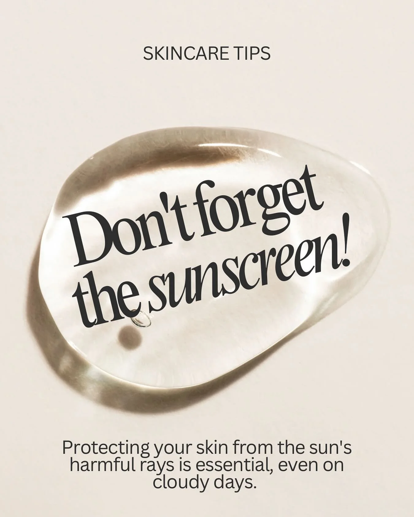 The best prevention is spf.