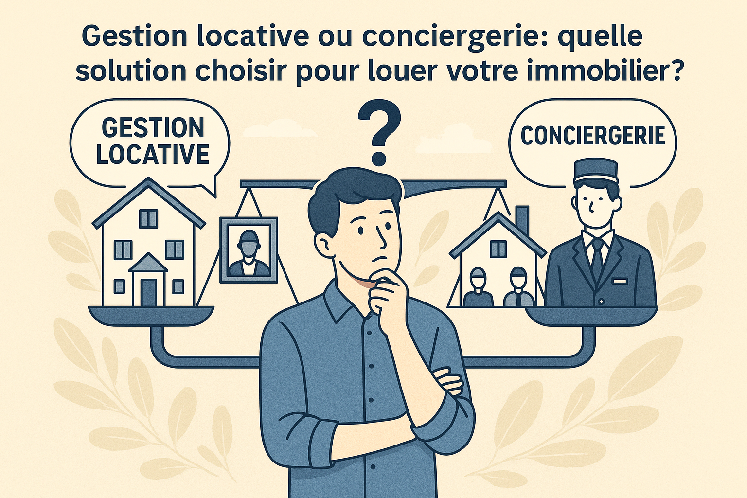 Gestion locative ou conciergerie : quelle solution choisir pour louer votre bien immobilier ?