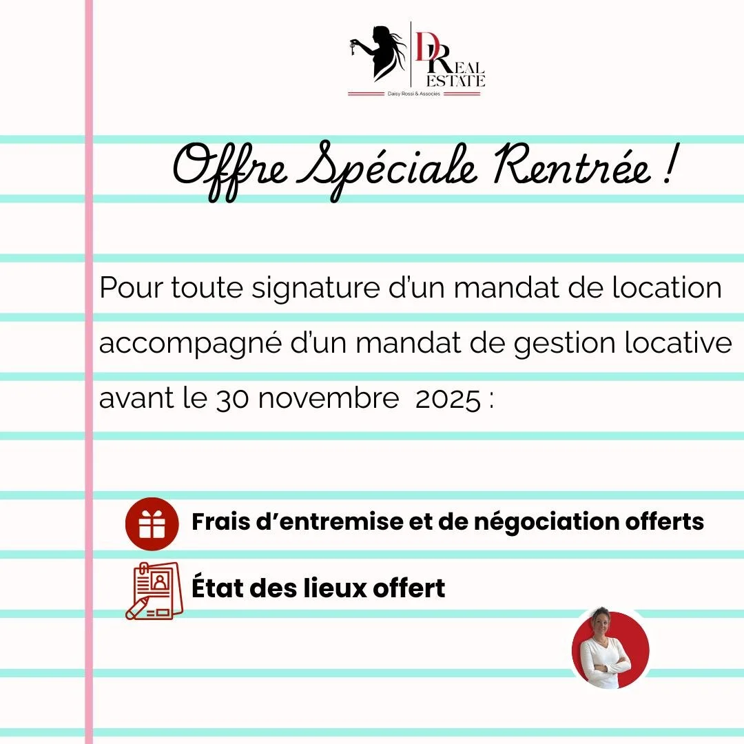 C&rsquo;est la rentr&eacute;e ! Profitez de notre offre sp&eacute;ciale

La rentr&eacute;e est souvent synonyme de nouveaux projets, de changements et de d&eacute;cisions importantes.  C&rsquo;est aussi le moment id&eacute;al pour mettre en valeur vo
