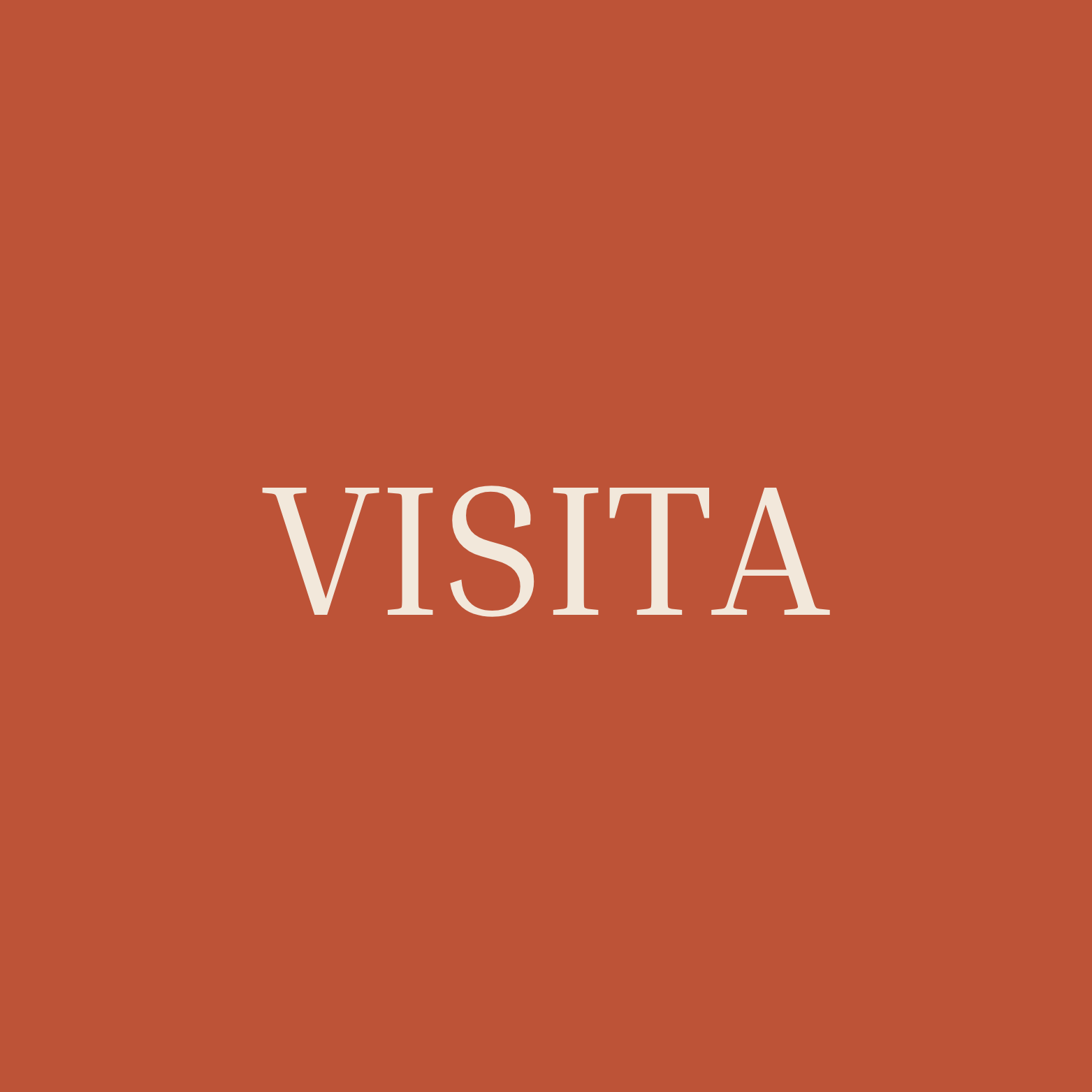 Terracotta button visita