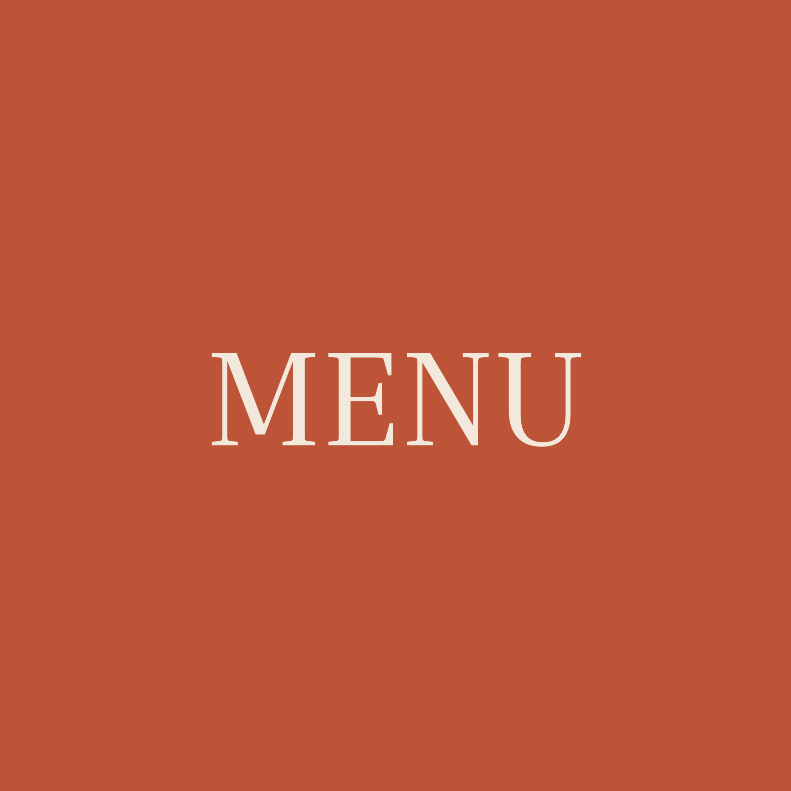 Terracotta button menu