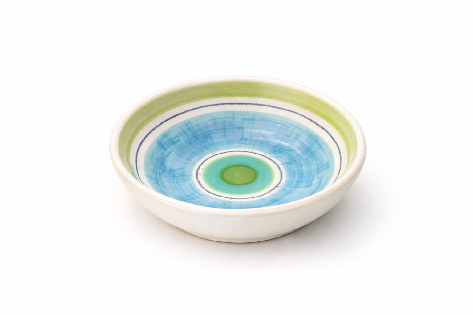 Coupelle graphique en céramique, création artisanale parisienne