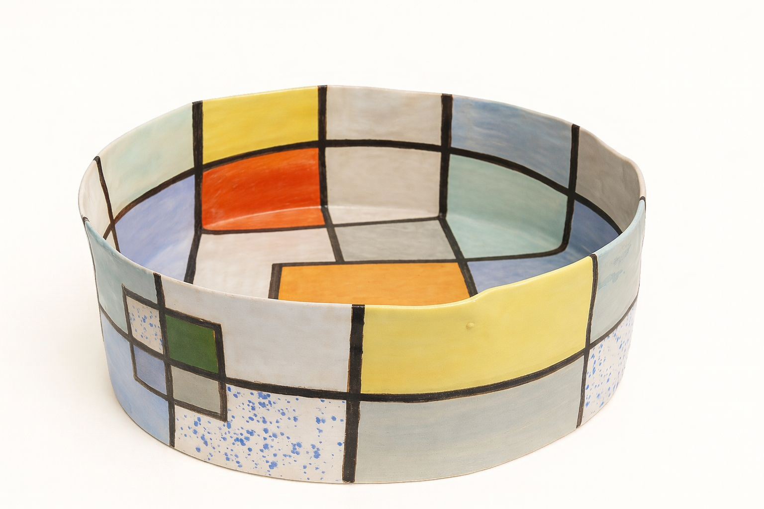 Grand bol Graphique Multicolore