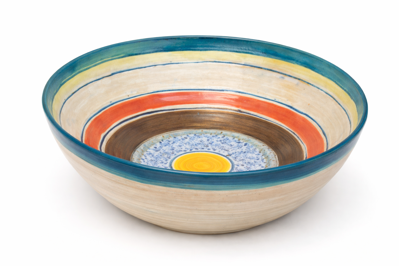 Bol en céramique fait main, collection Harvest Moon, atelier L’Oiseau Bleu à Paris