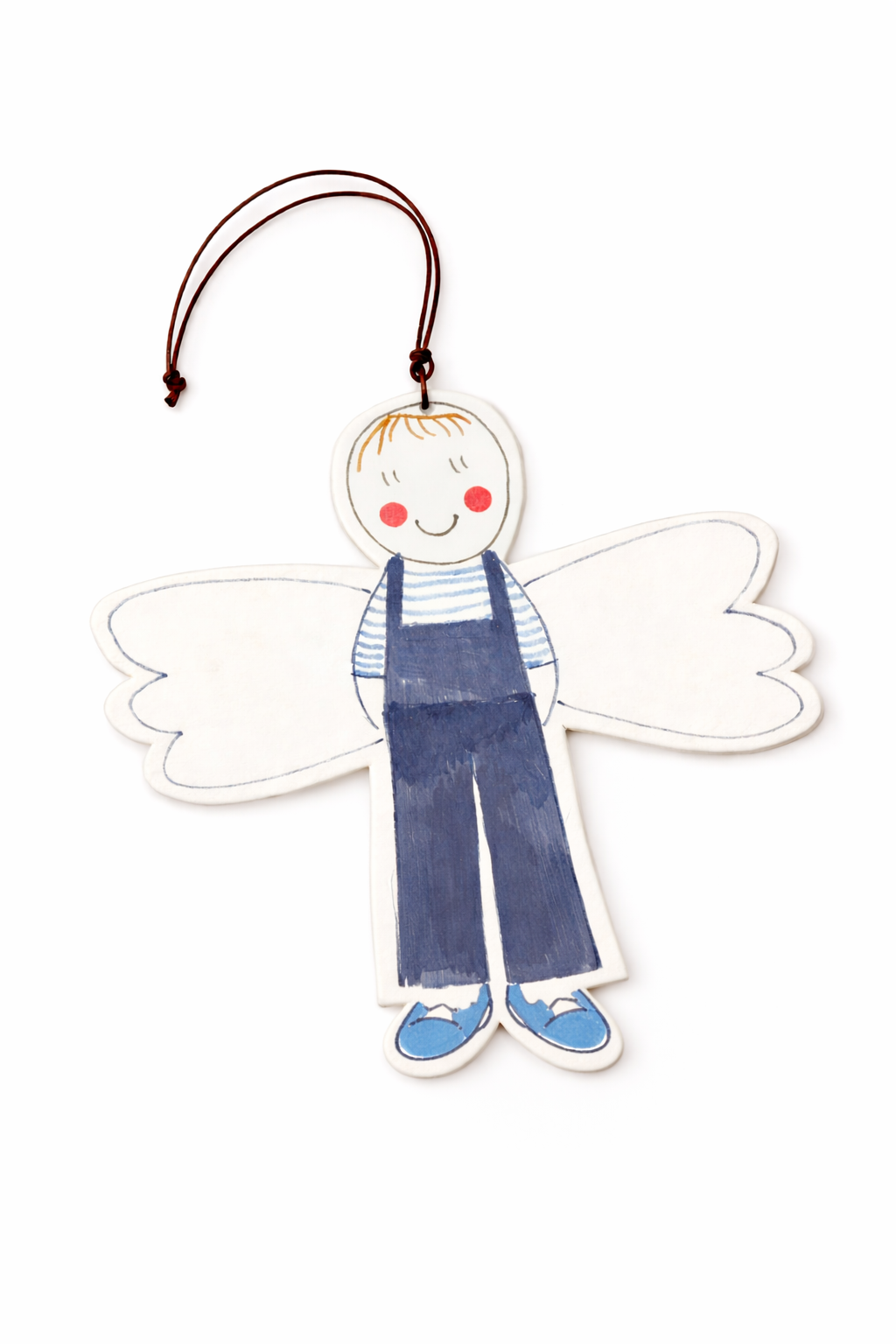 Ange décoratif en céramique fait main à Paris