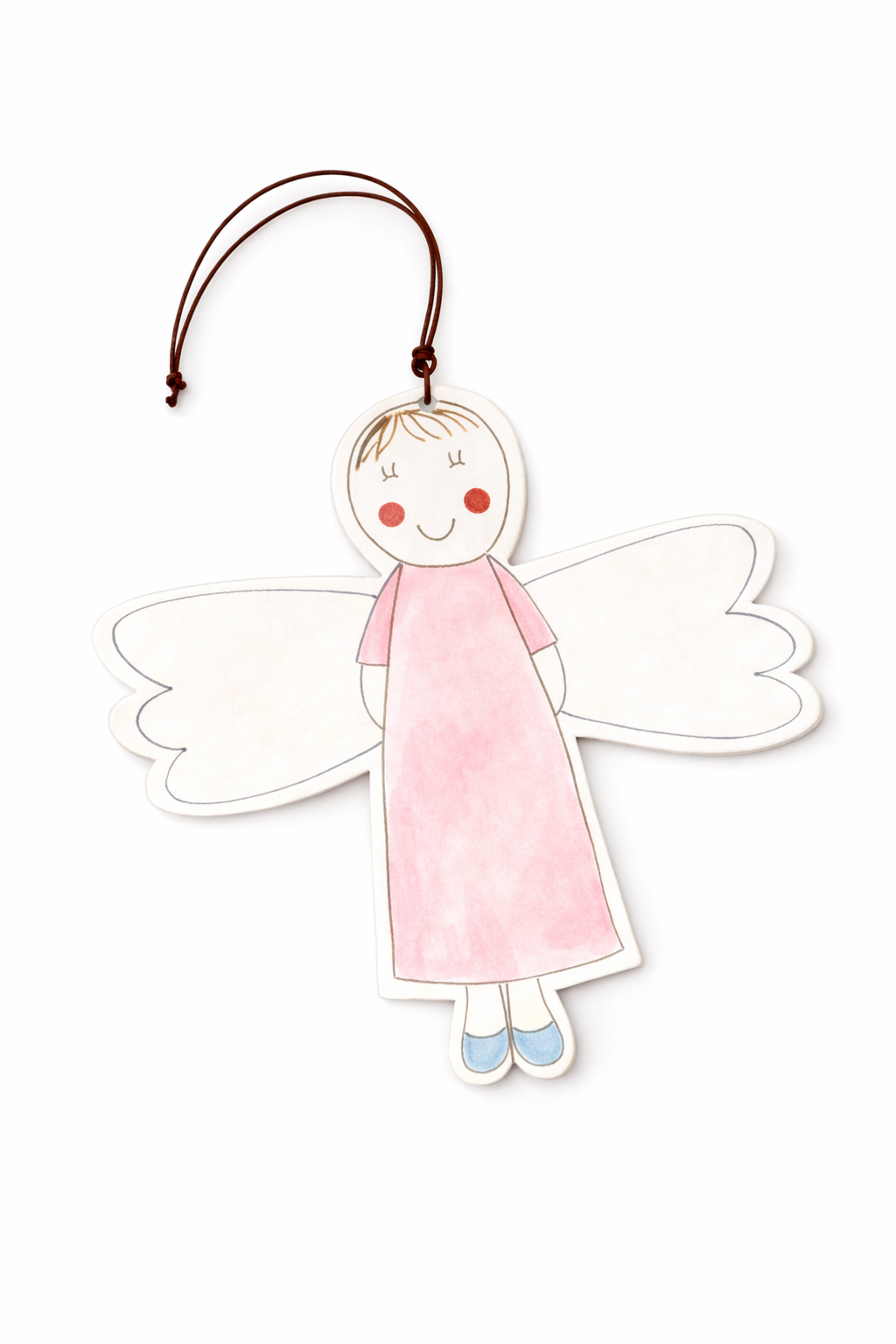 Ange décoratif en céramique fait main à Paris