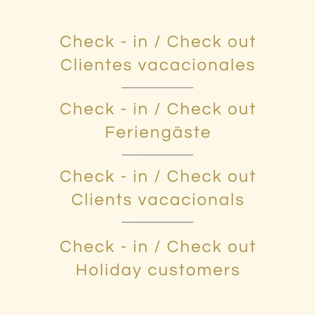 📍 Espa&ntilde;ol
✨ En Pons &amp; Mansfeld, transformamos la experiencia vacacional en algo realmente memorable.
Nos encargamos de todo el proceso de check-in y check-out, asegurando una bienvenida c&aacute;lida y una despedida impecable para tus hu&